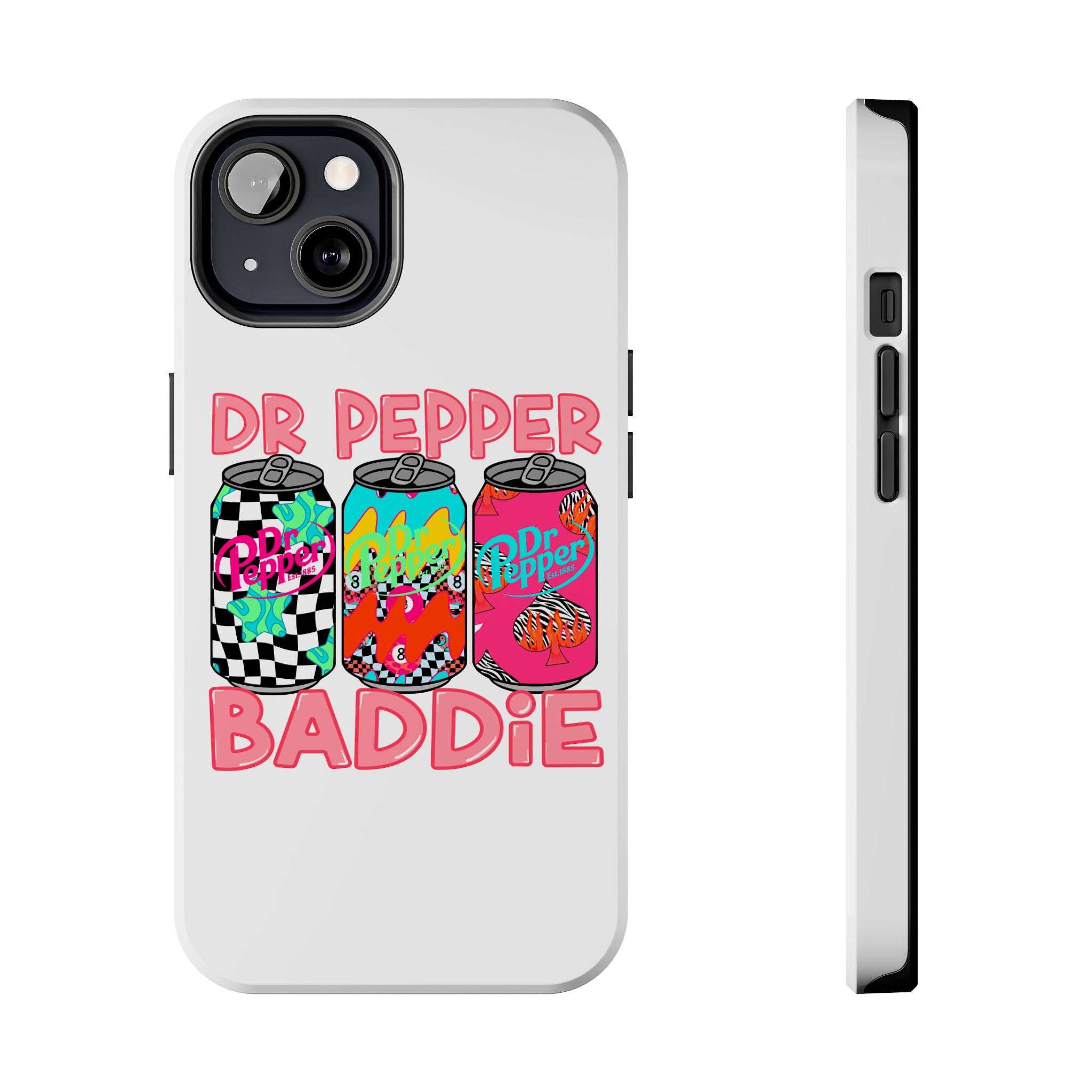 Dr Pepper Baddie Tough Phone Case — Retro Pop Soda Can Design