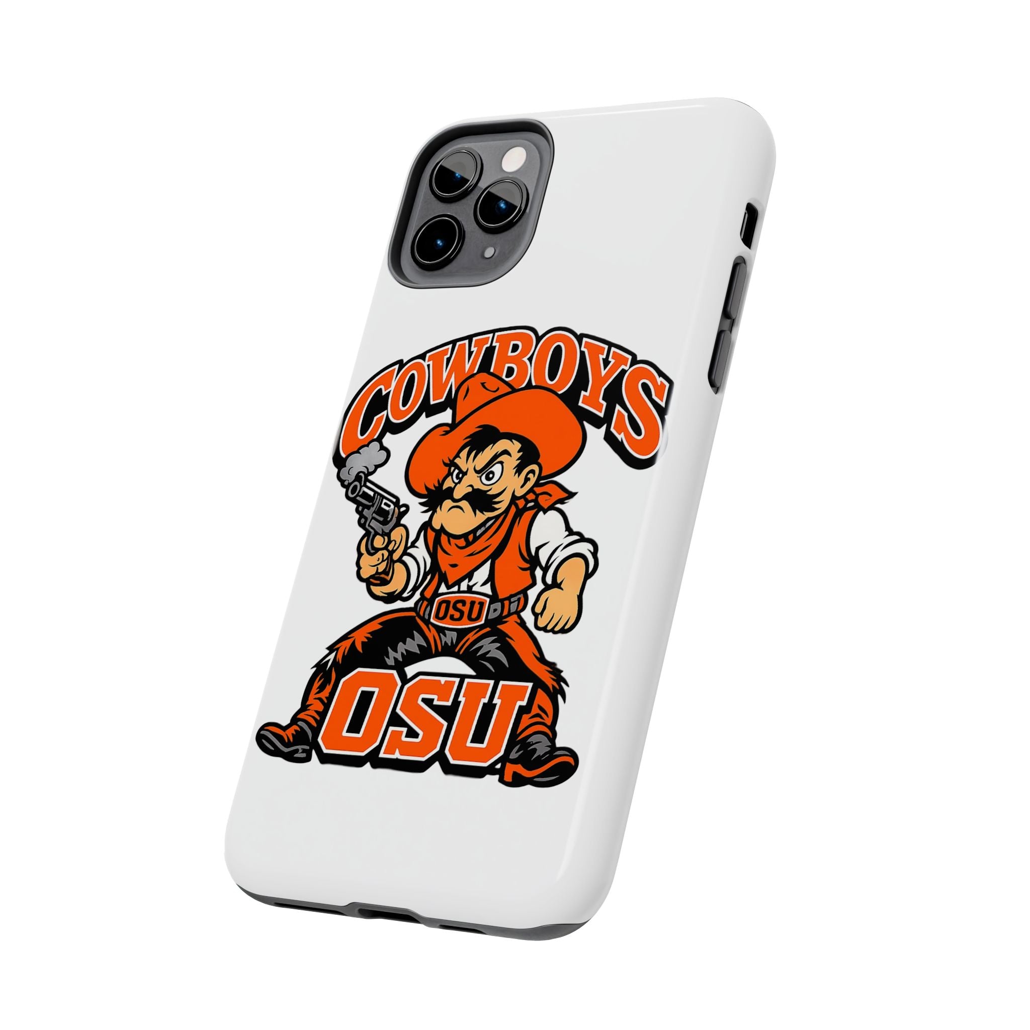 OSU Cowboys Tough Phone Case — Retro Mascot Protective Cover