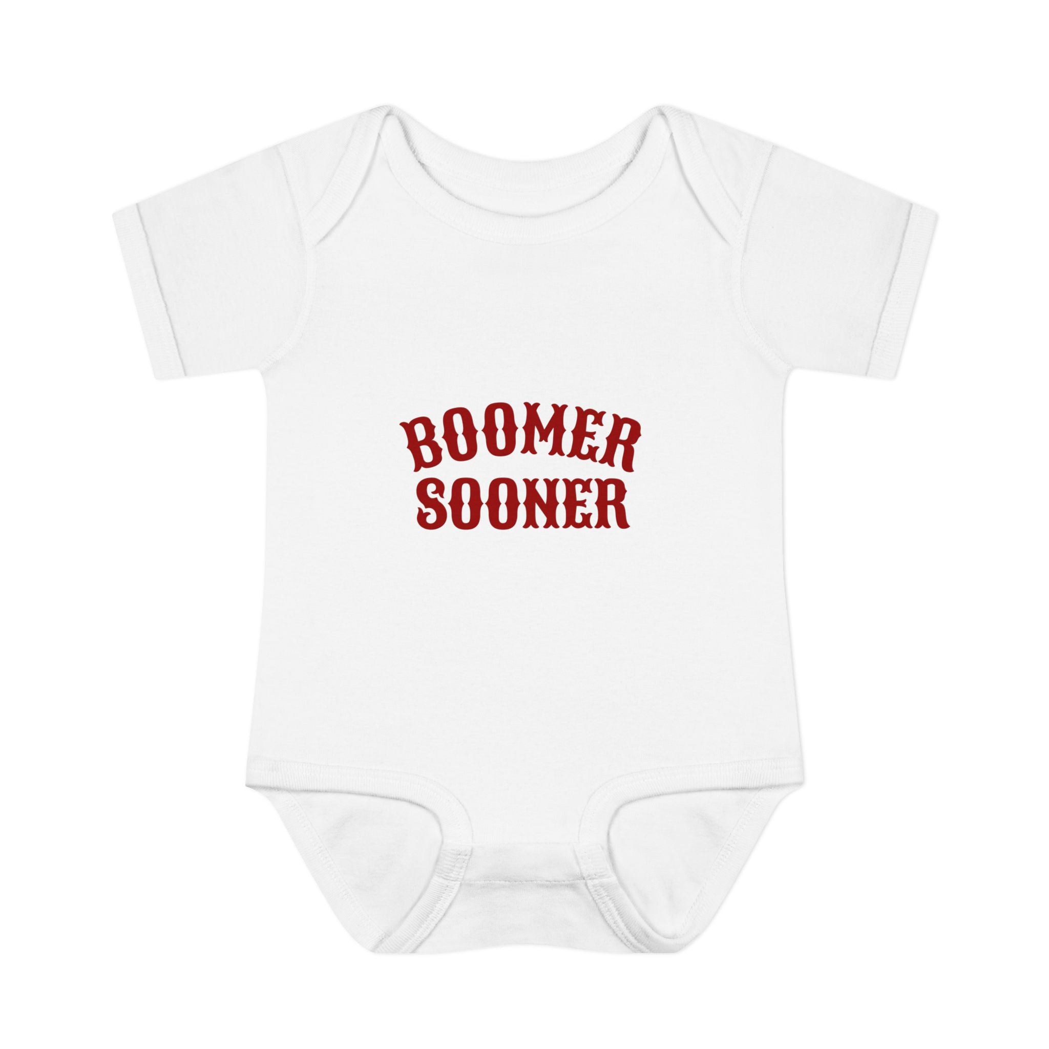 Boomer Sooner Infant Bodysuit - Baby OU Sooners Football Onesie