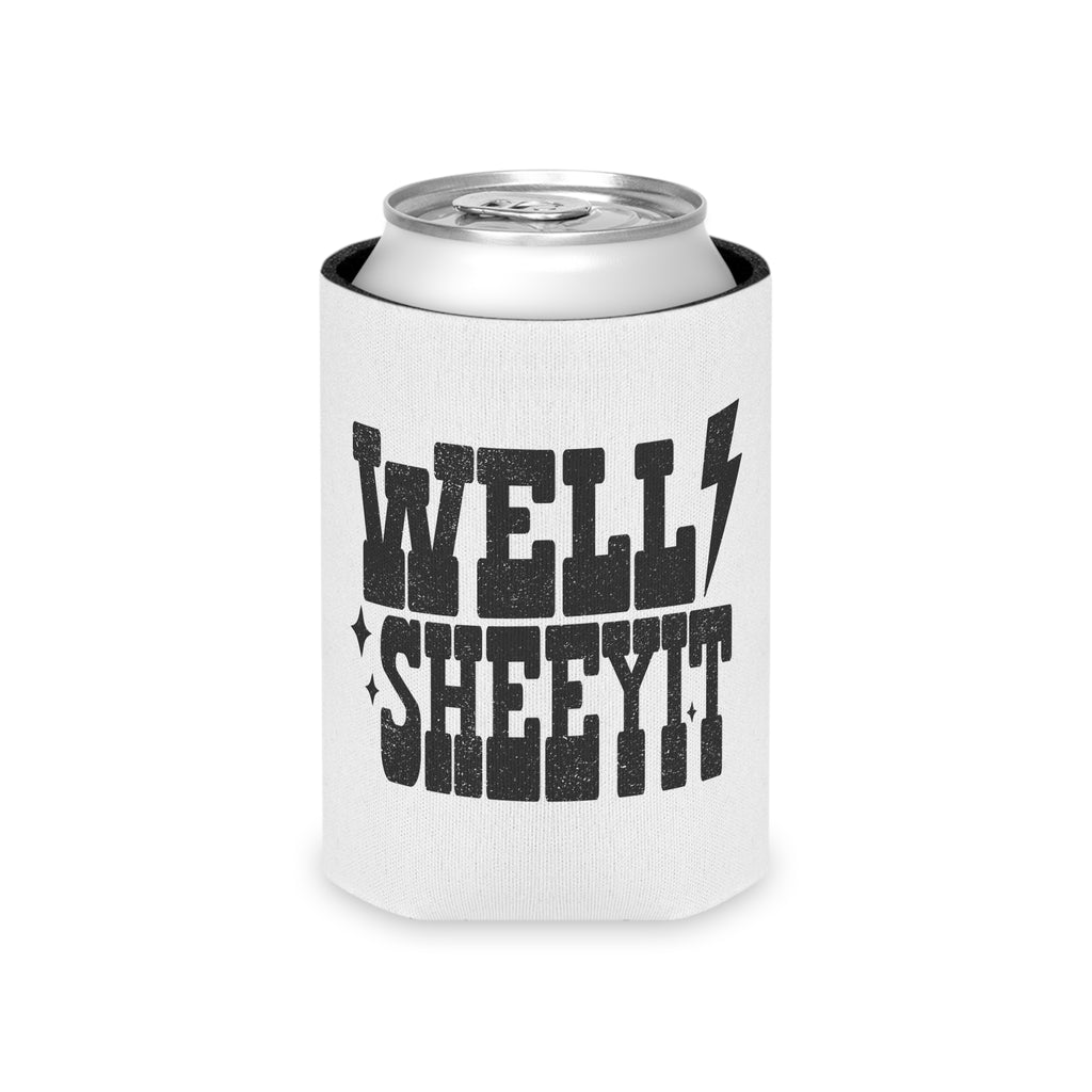 Can Cooler — "Well Sheeyit" Retro Western Can Cooler