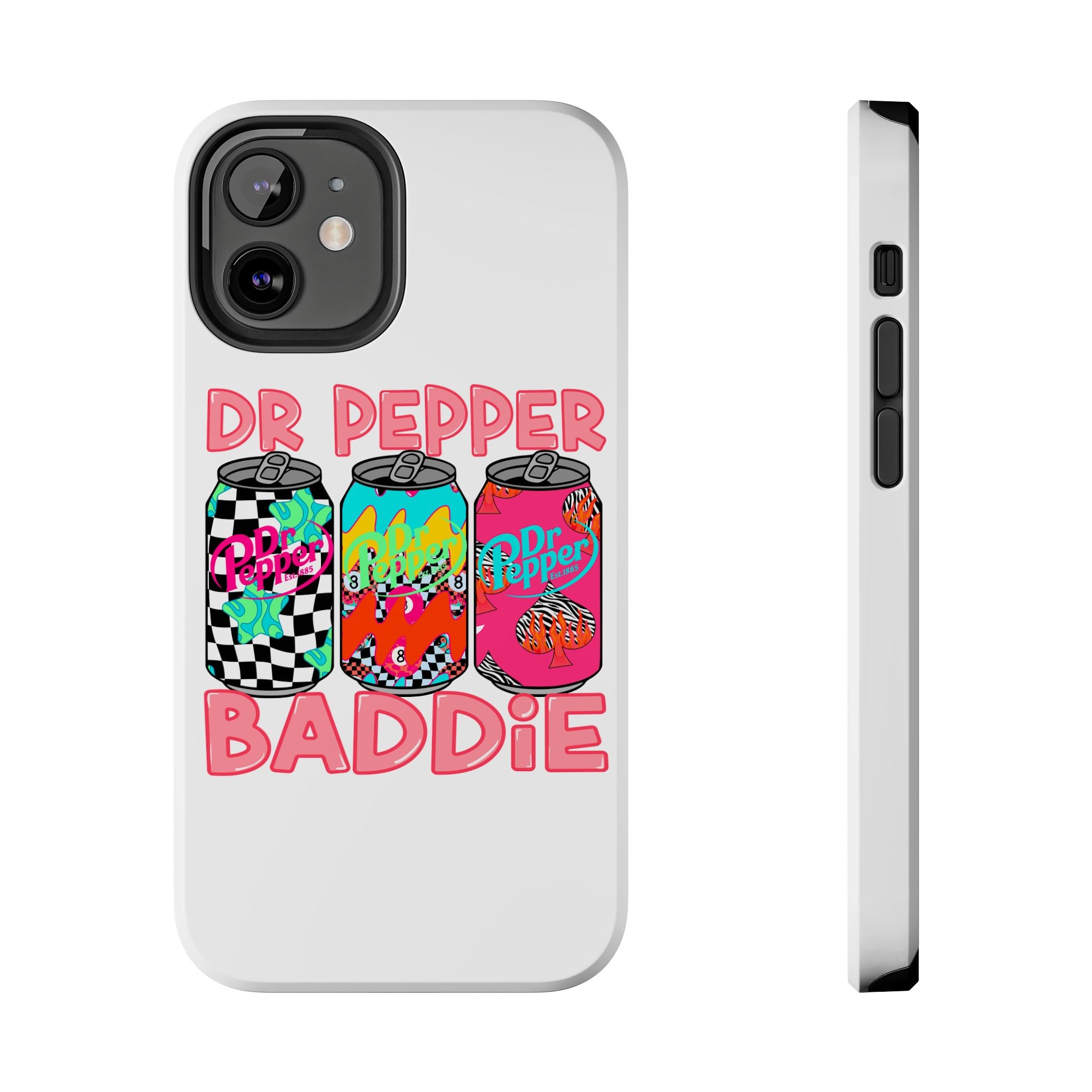 Dr Pepper Baddie Tough Phone Case — Retro Pop Soda Can Design