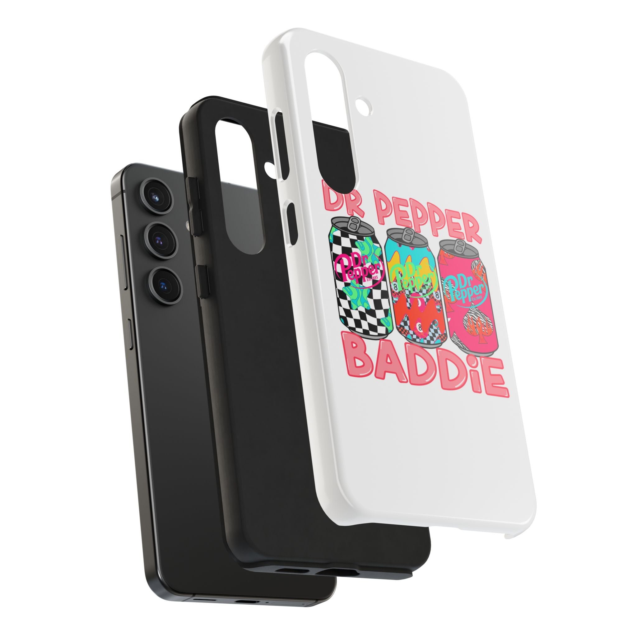 Dr Pepper Baddie Tough Phone Case — Retro Pop Soda Can Design