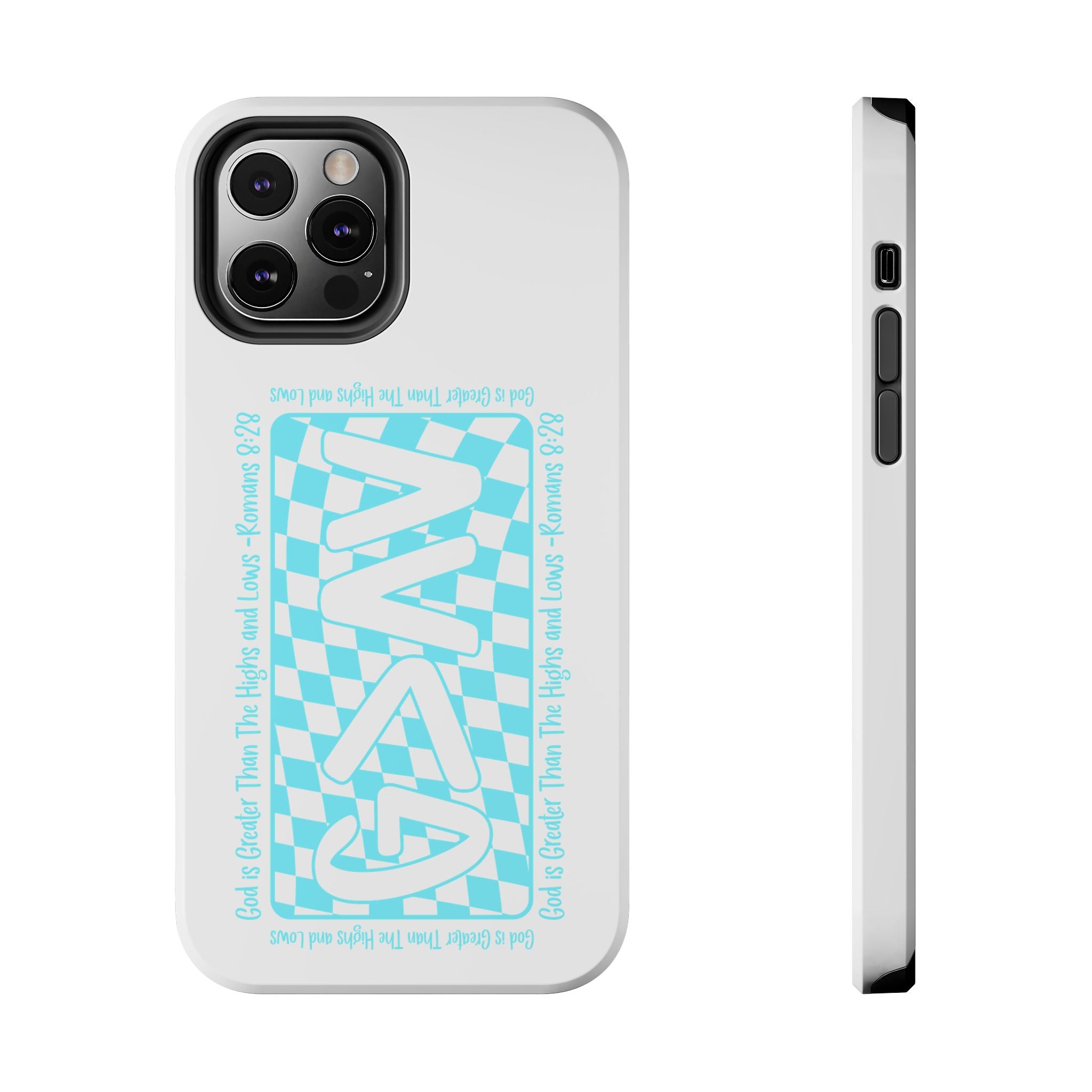 GAY Checkerboard Tough Phone Case — Pride Protective Phone Cover