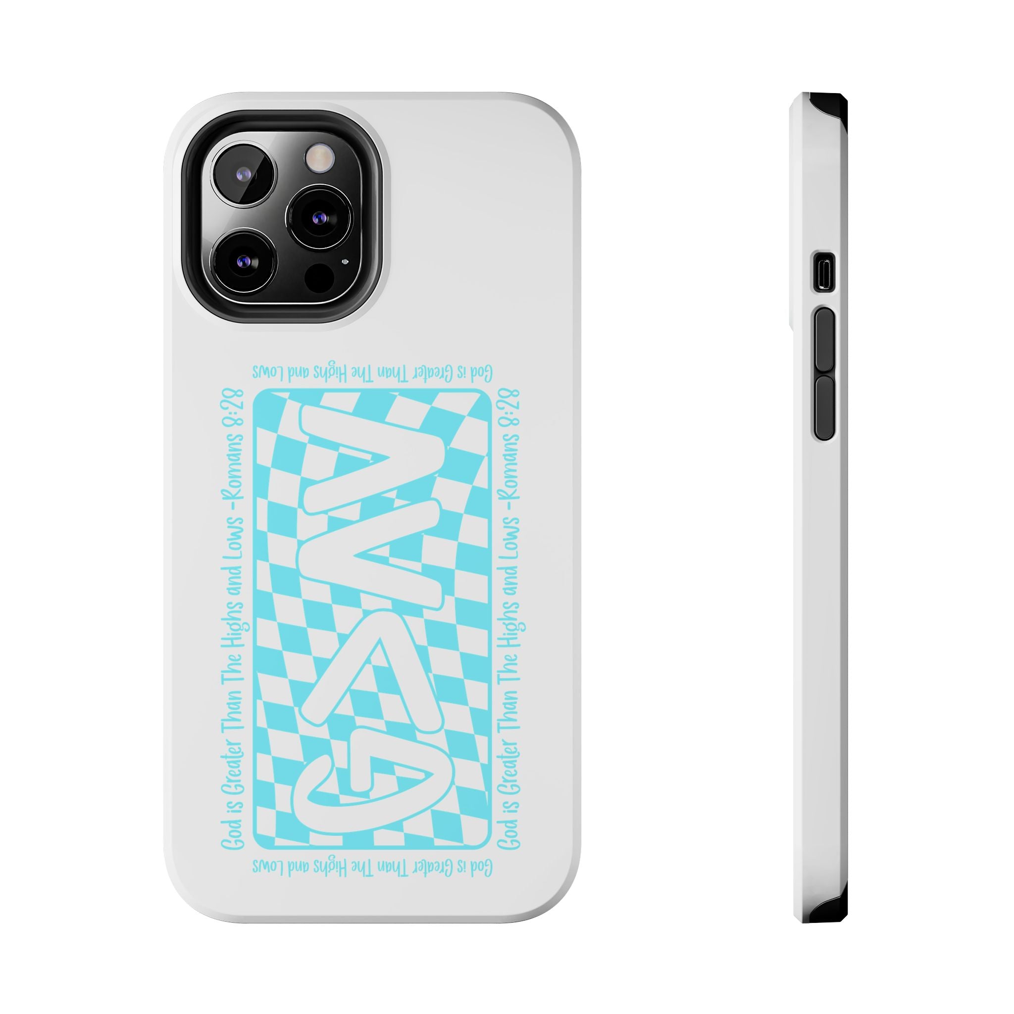 GAY Checkerboard Tough Phone Case — Pride Protective Phone Cover