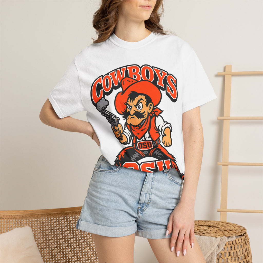 OSU Cowboys Vintage Mascot T-Shirt — Retro Collegiate Western Tee