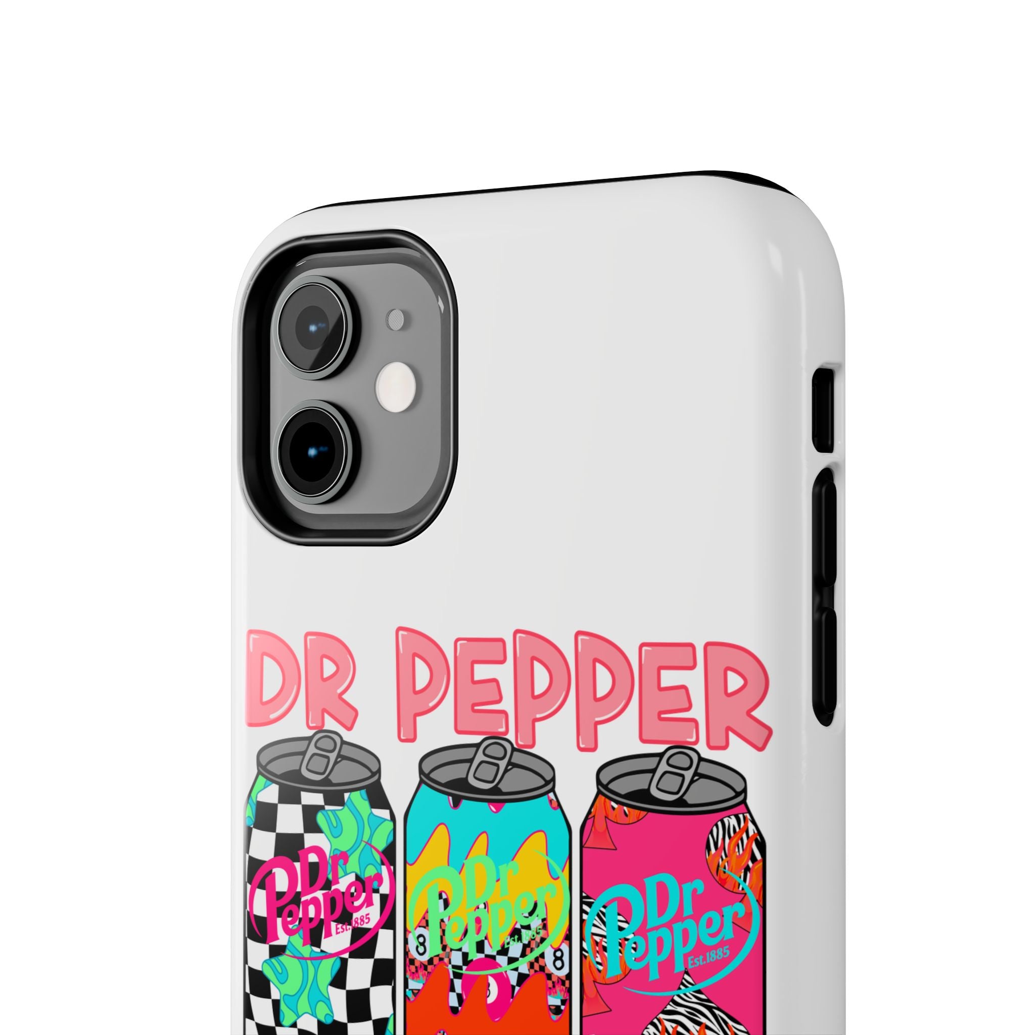 Dr Pepper Baddie Tough Phone Case — Retro Pop Soda Can Design