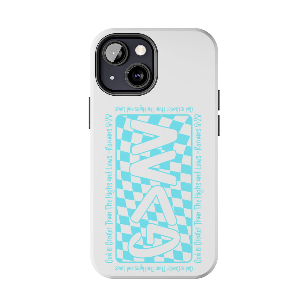 GAY Checkerboard Tough Phone Case — Pride Protective Phone Cover