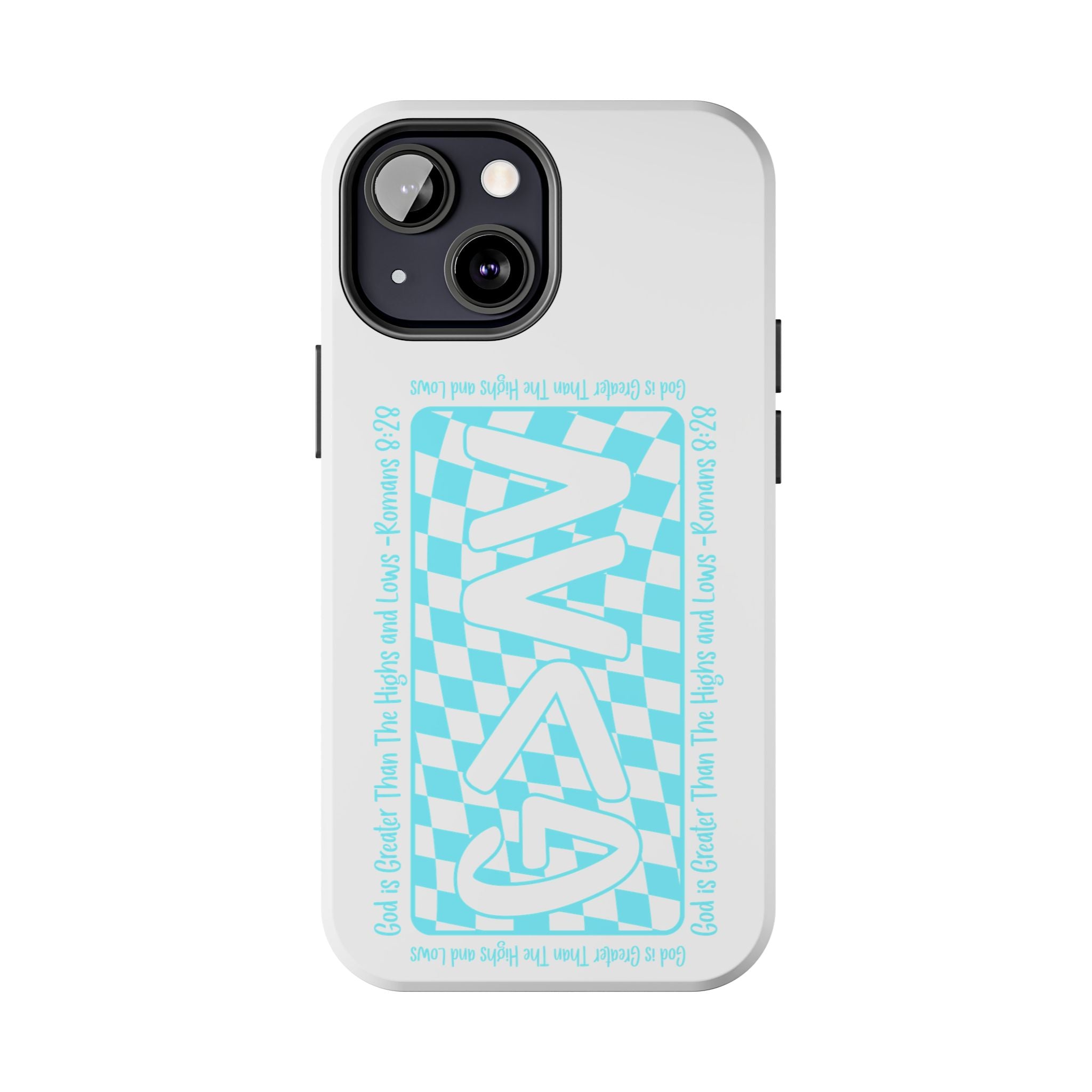 GAY Checkerboard Tough Phone Case — Pride Protective Phone Cover