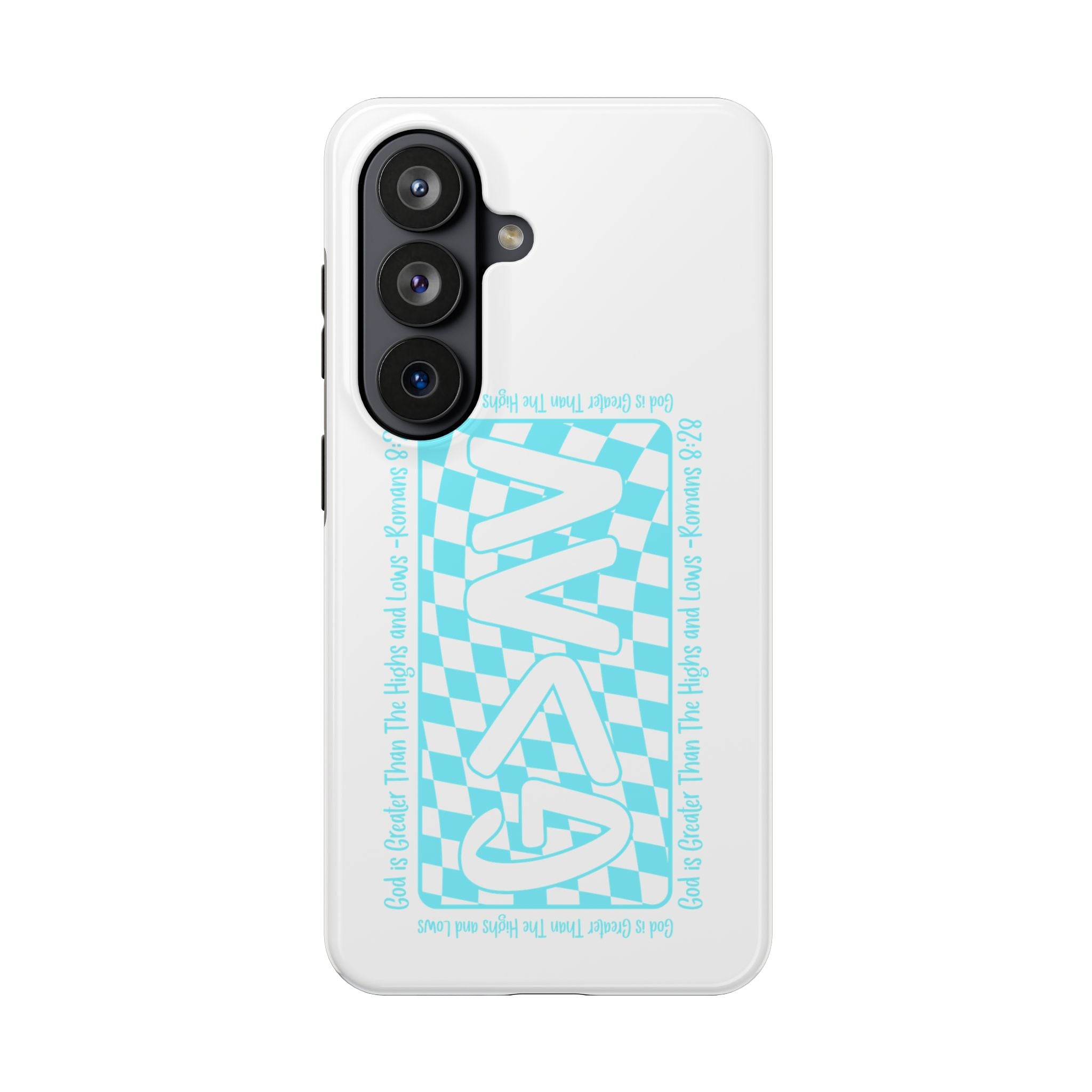 GAY Checkerboard Tough Phone Case — Pride Protective Phone Cover