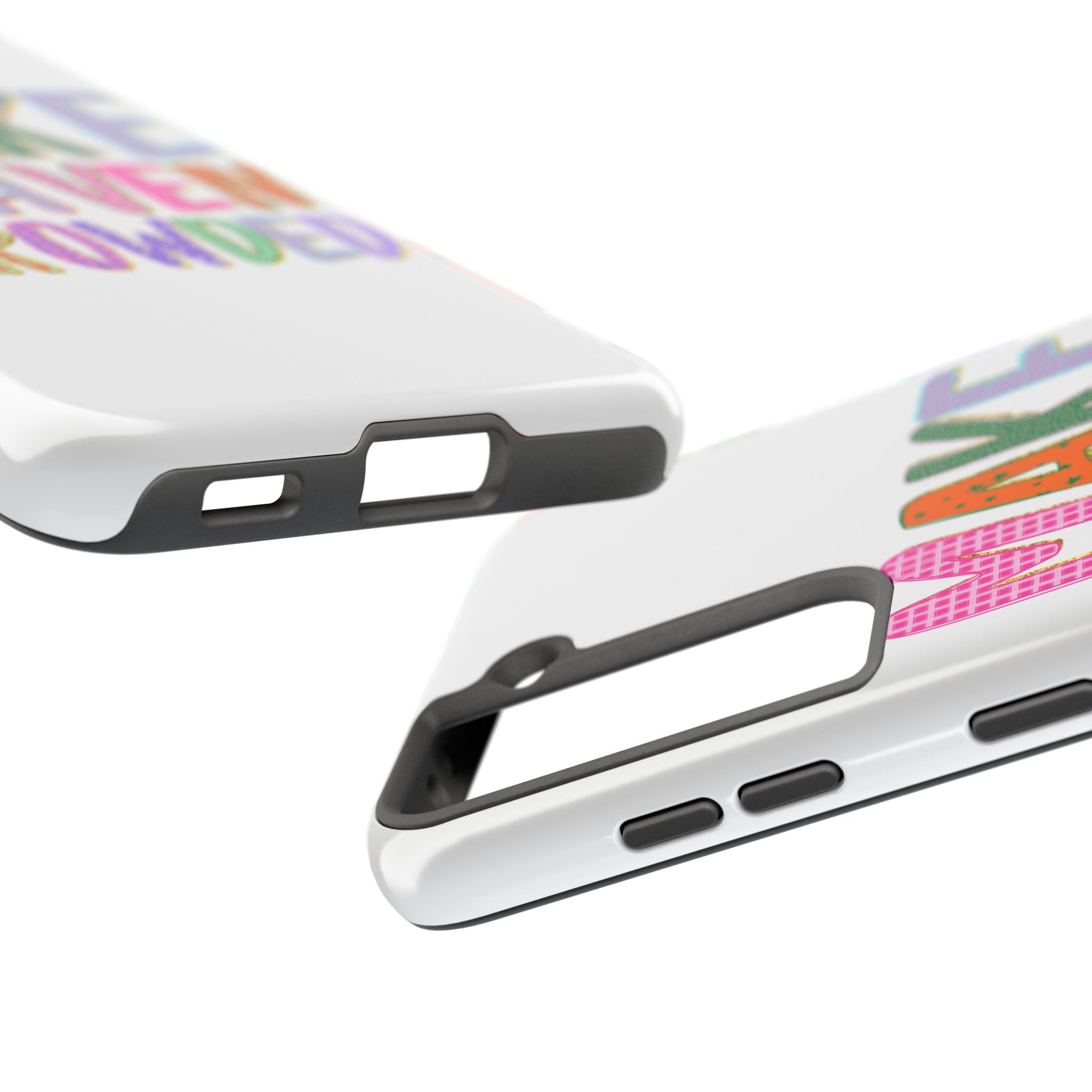 Make Heaven Crowded Tough Phone Case — Colorful Inspirational Protective Phone Cover