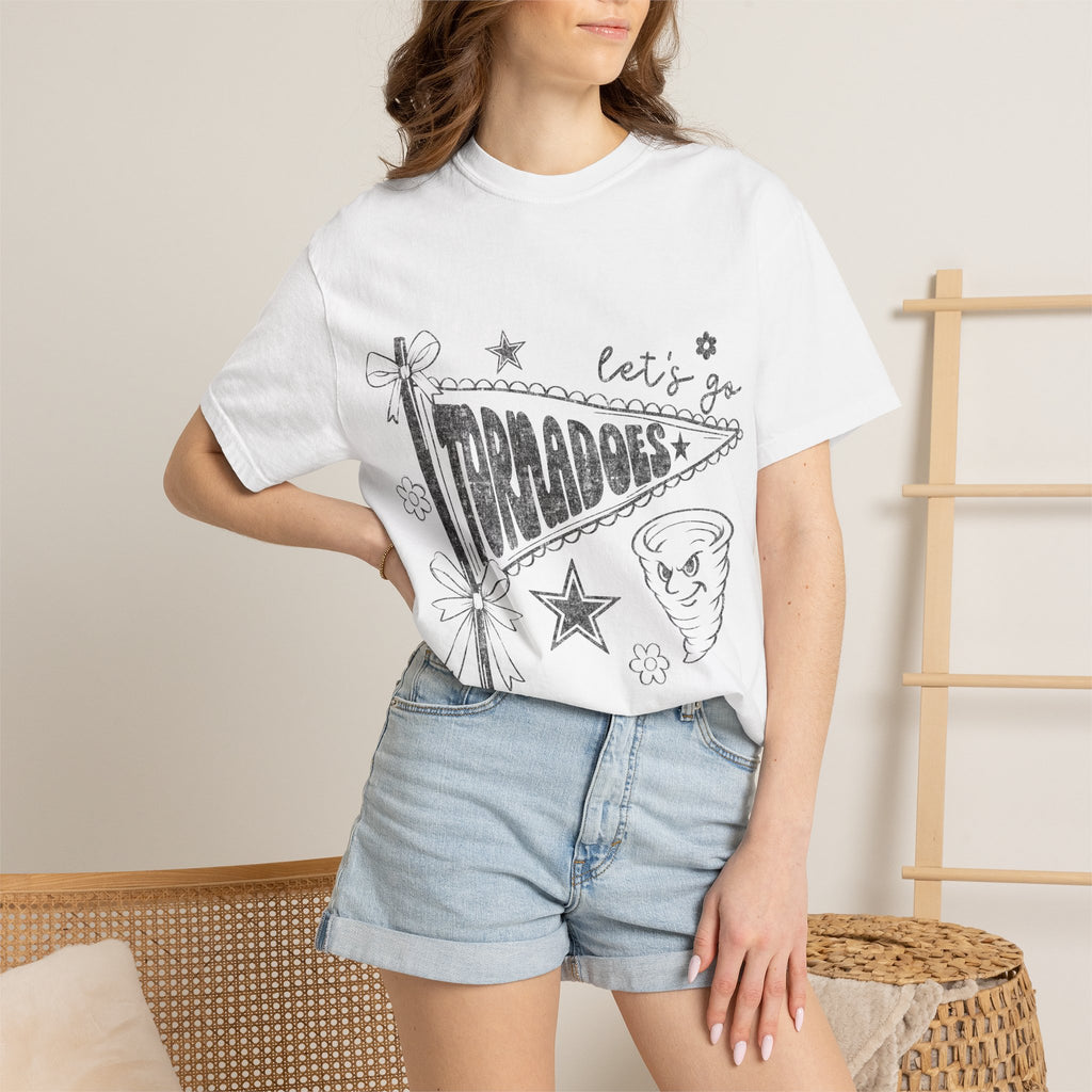 Let's Go Tornadoes Retro Graphic T-Shirt