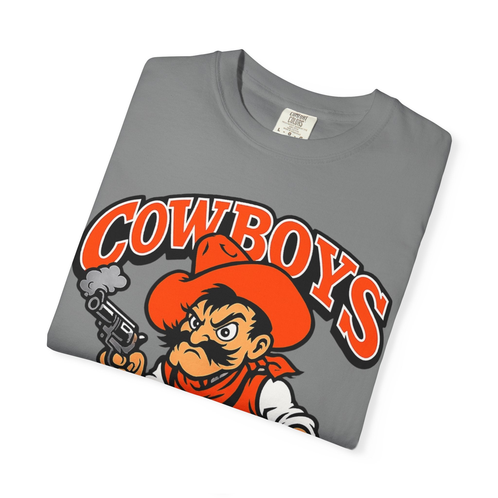 OSU Cowboys Vintage Mascot T-Shirt — Retro Collegiate Western Tee