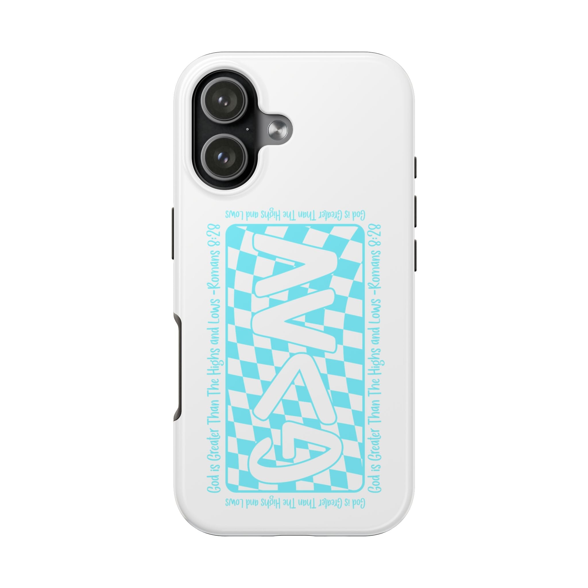 GAY Checkerboard Tough Phone Case — Pride Protective Phone Cover