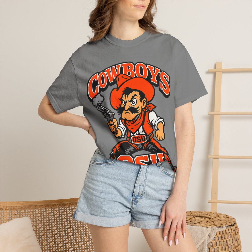 OSU Cowboys Vintage Mascot T-Shirt — Retro Collegiate Western Tee