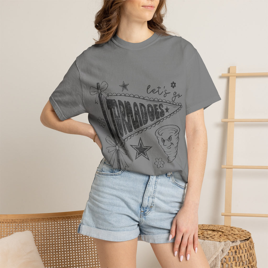 Let's Go Tornadoes Retro Graphic T-Shirt
