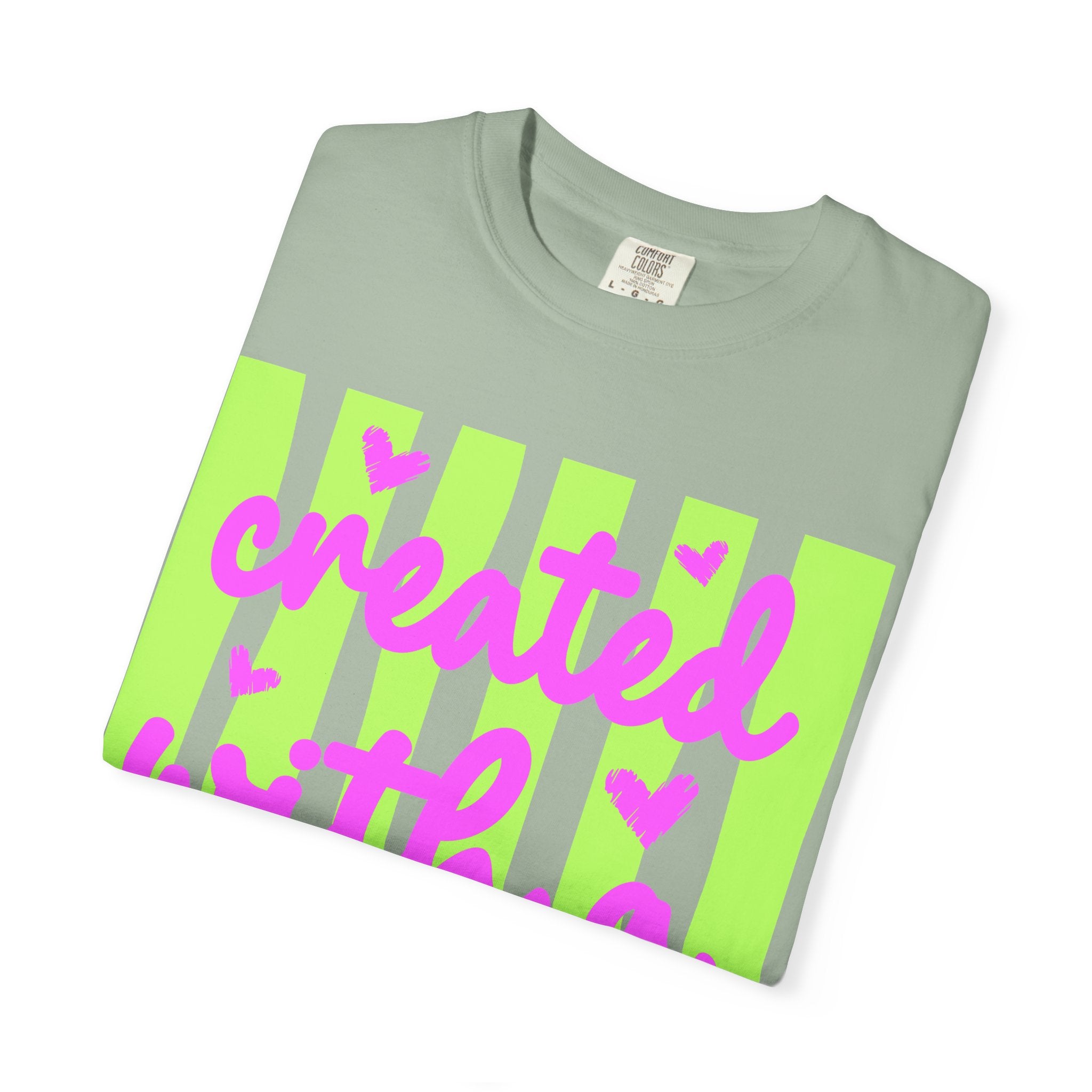 Created With a Purpose T-Shirt — Inspirational Graphic Tee