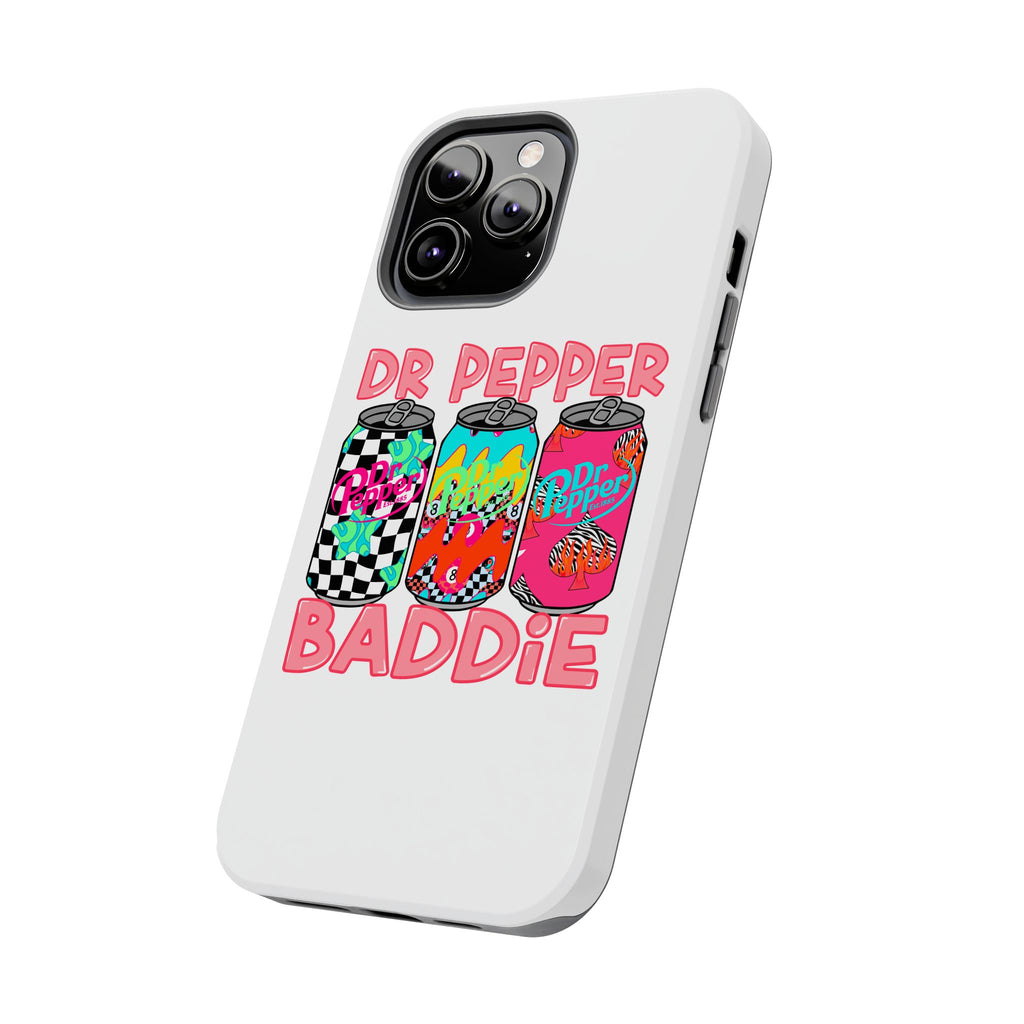 Dr Pepper Baddie Tough Phone Case — Retro Pop Soda Can Design
