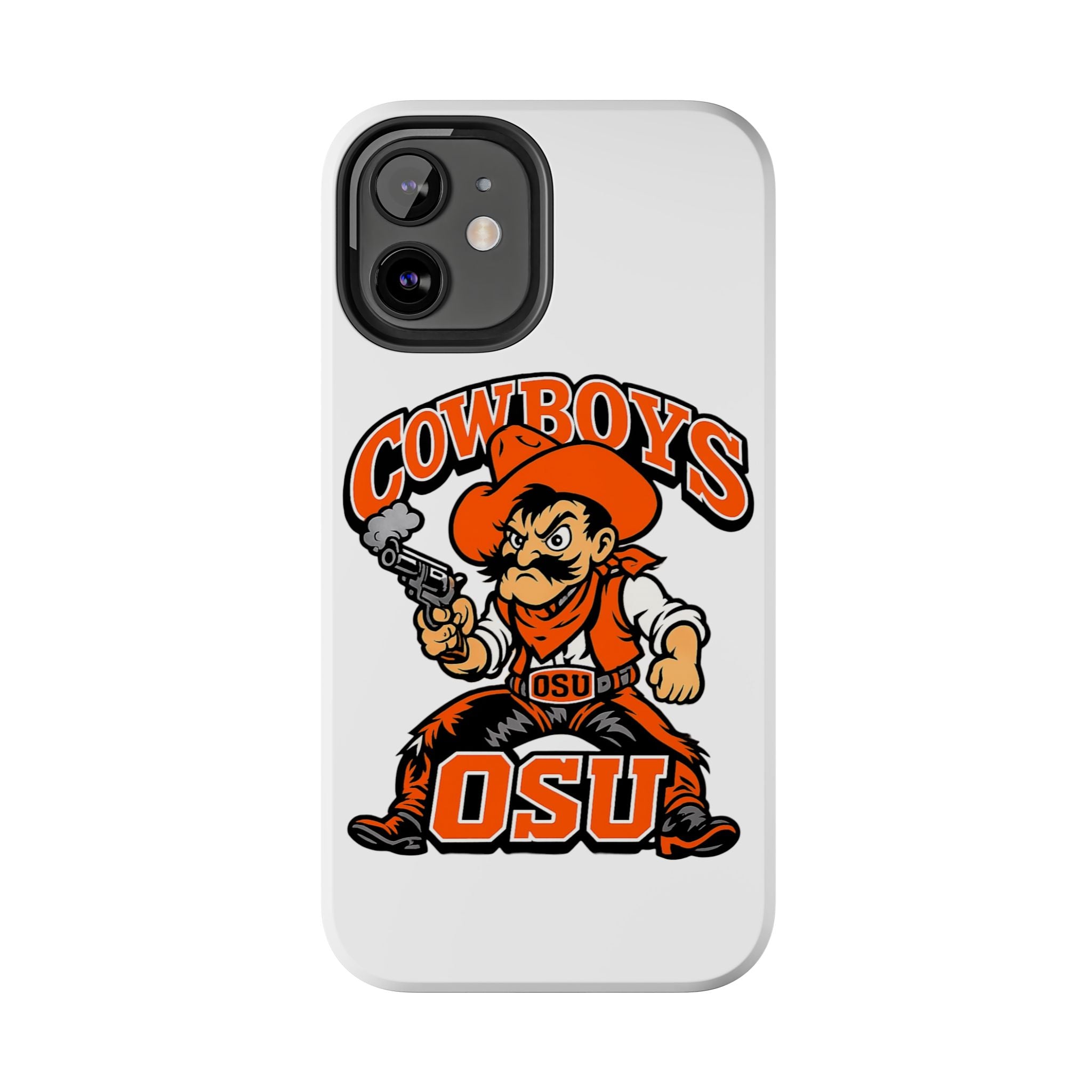 OSU Cowboys Tough Phone Case — Retro Mascot Protective Cover