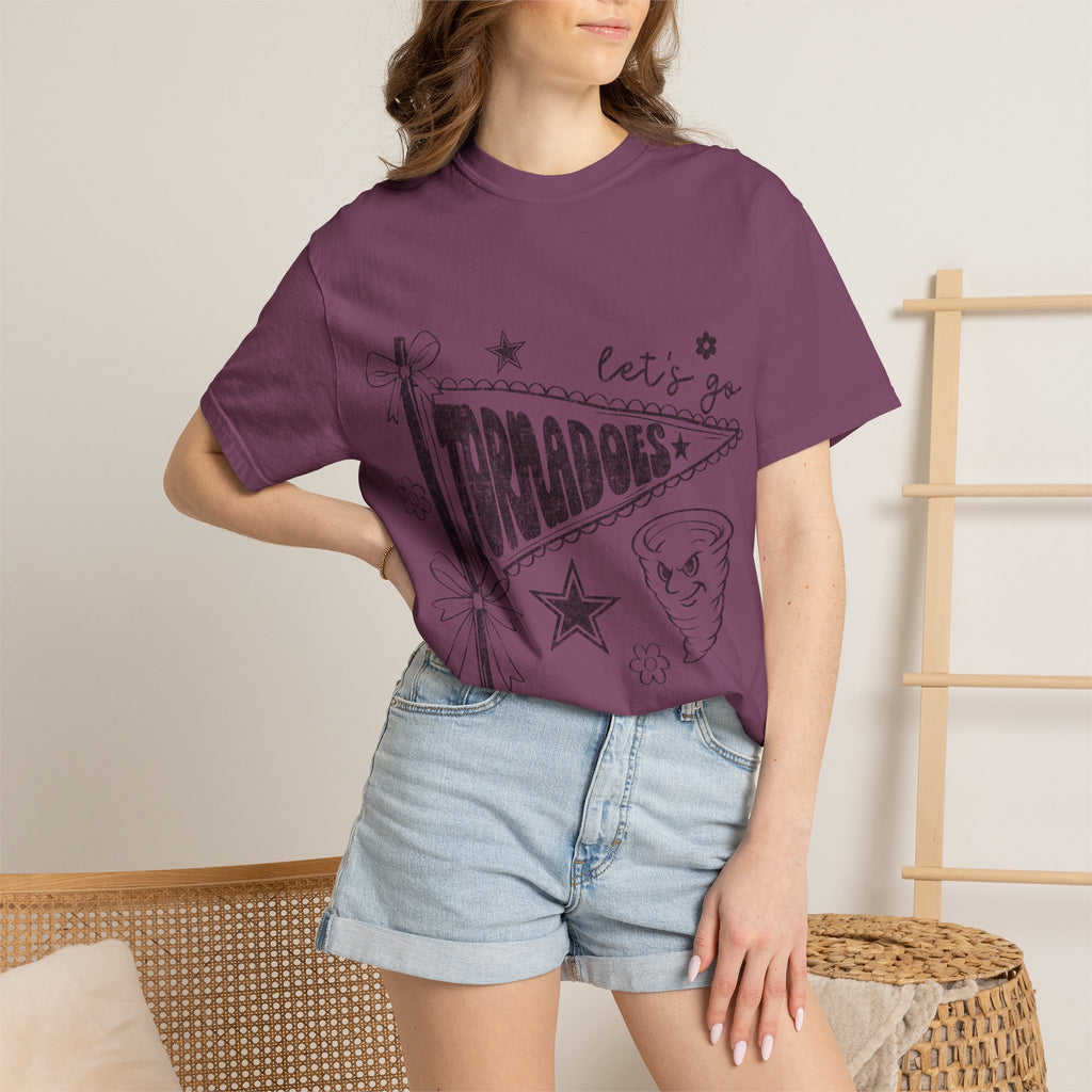 Let's Go Tornadoes Retro Graphic T-Shirt