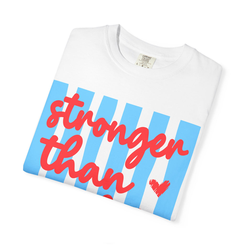 Stronger Than the Storm T-Shirt — Inspirational Heart Graphic Tee