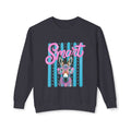 Donkey Sweet Crewneck Sweatshirt — 'Sweet' Colorful Donkey Graphic