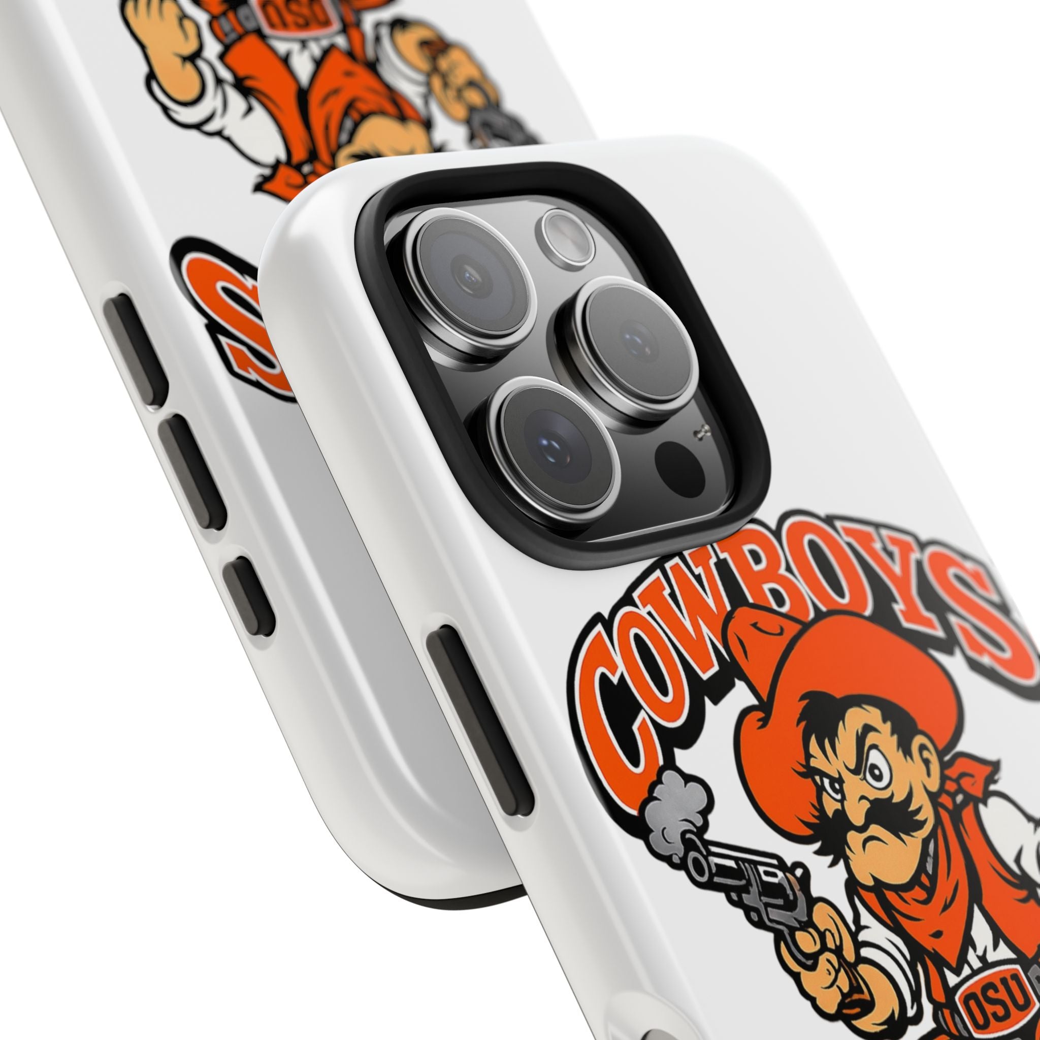OSU Cowboys Tough Phone Case — Retro Mascot Protective Cover