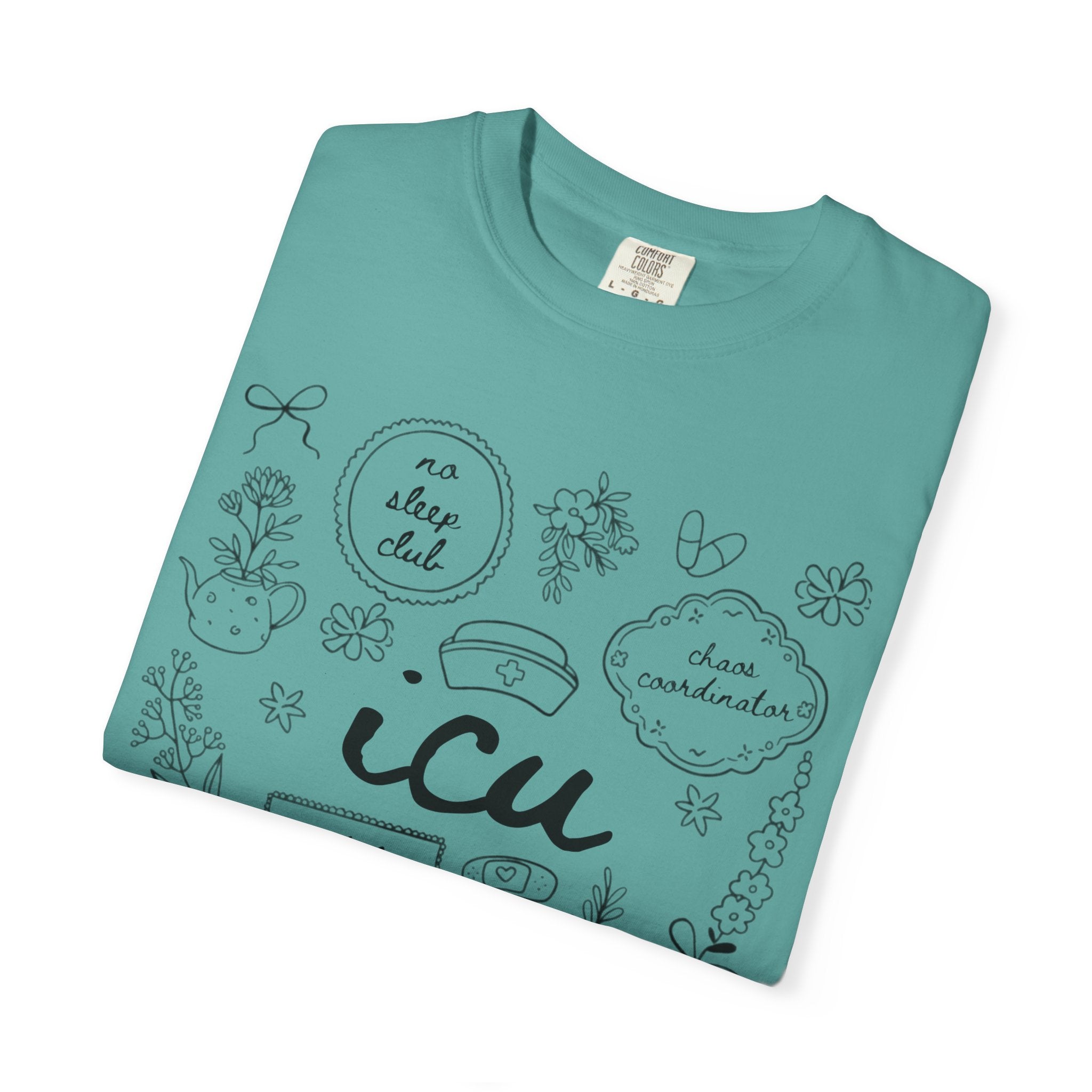 ICU Unisex Garment-Dyed T-shirt