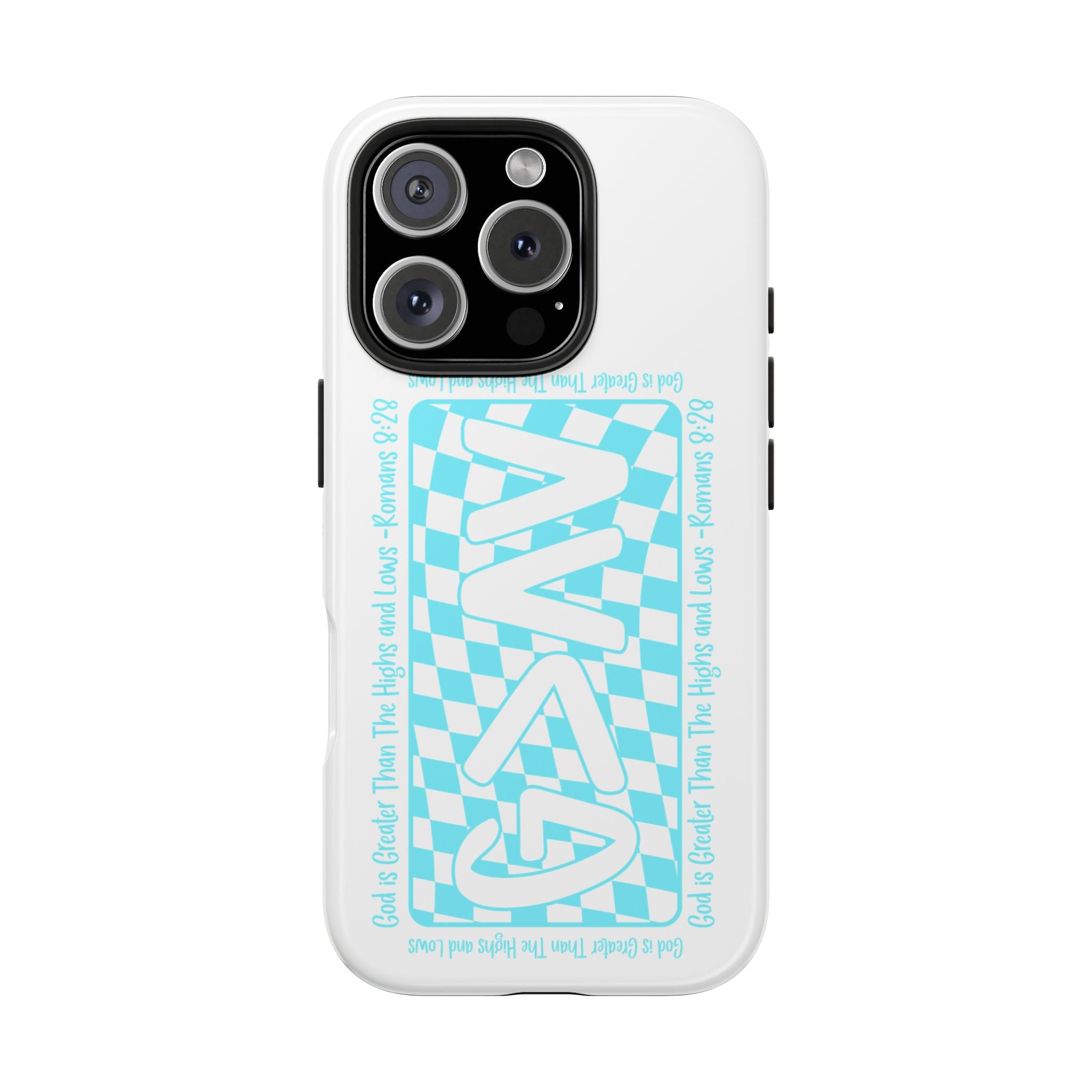 GAY Checkerboard Tough Phone Case — Pride Protective Phone Cover