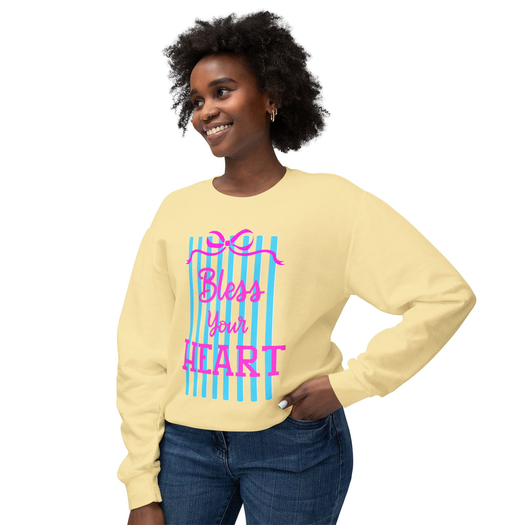 Bless Your Heart Crewneck Sweatshirt — Southern Phrase Pullover