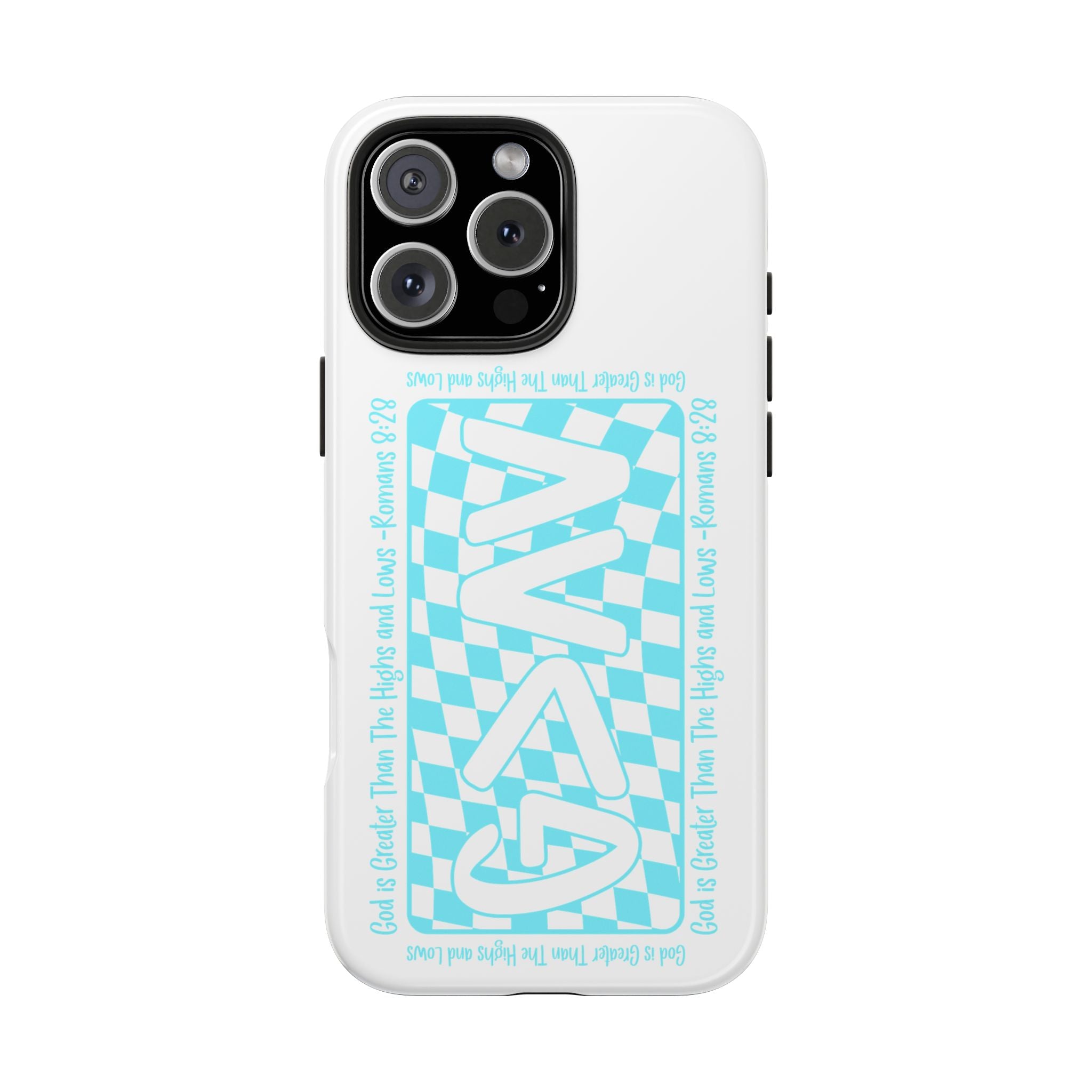 GAY Checkerboard Tough Phone Case — Pride Protective Phone Cover