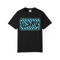 Grunge Checker 'G>AV' Graphic T-Shirt — Faith Verse Romans 9:26 Inspired Tee