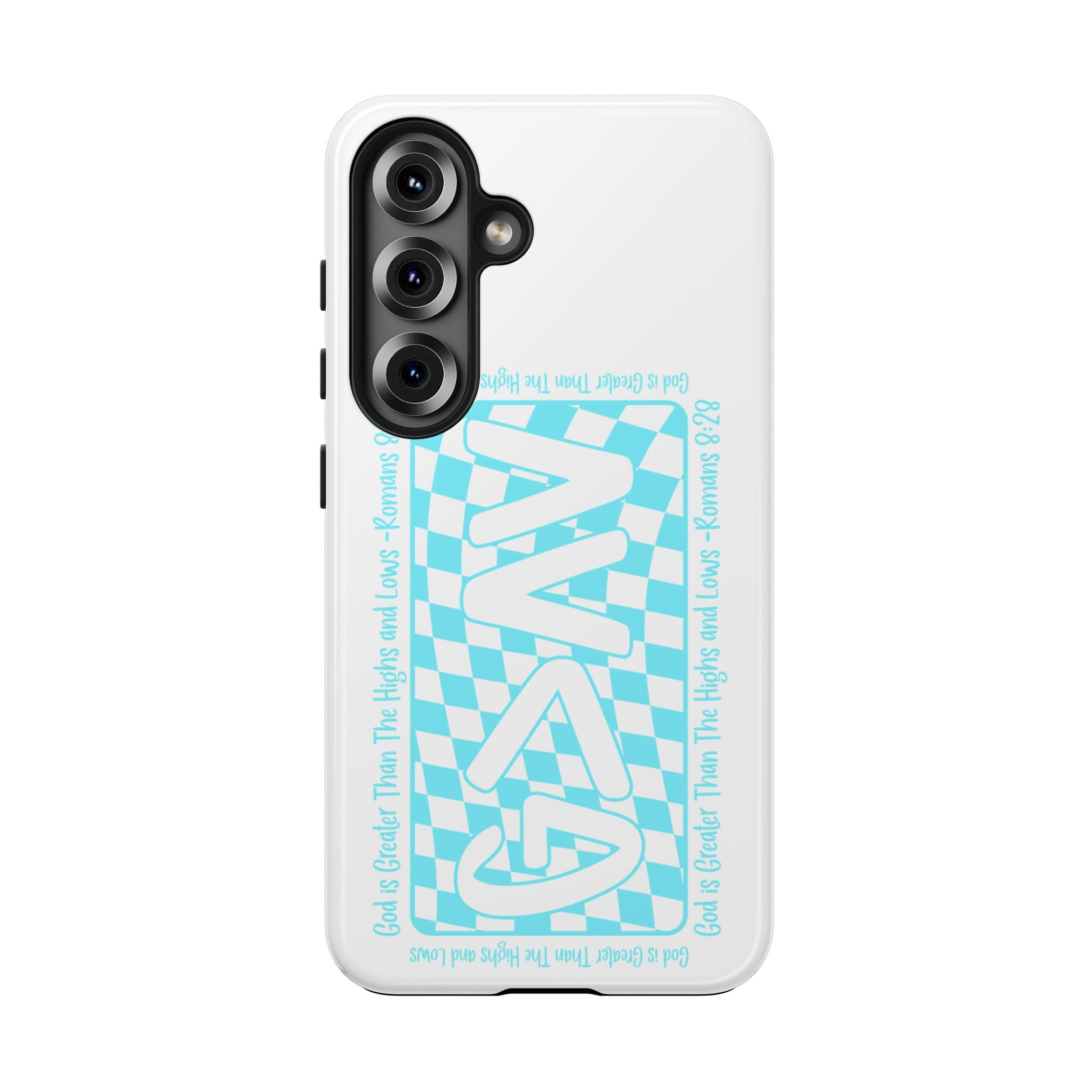 GAY Checkerboard Tough Phone Case — Pride Protective Phone Cover