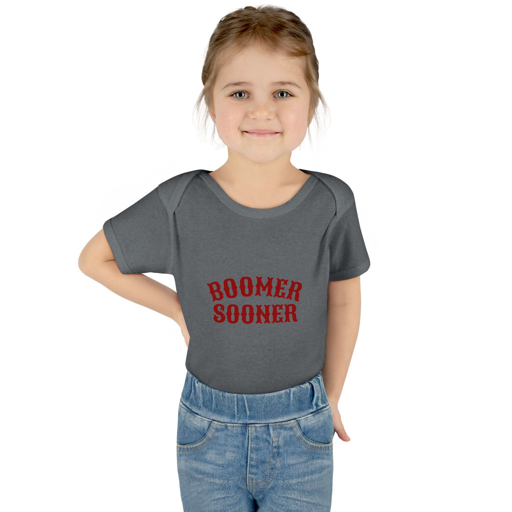 Boomer Sooner Infant Bodysuit - Baby OU Sooners Football Onesie