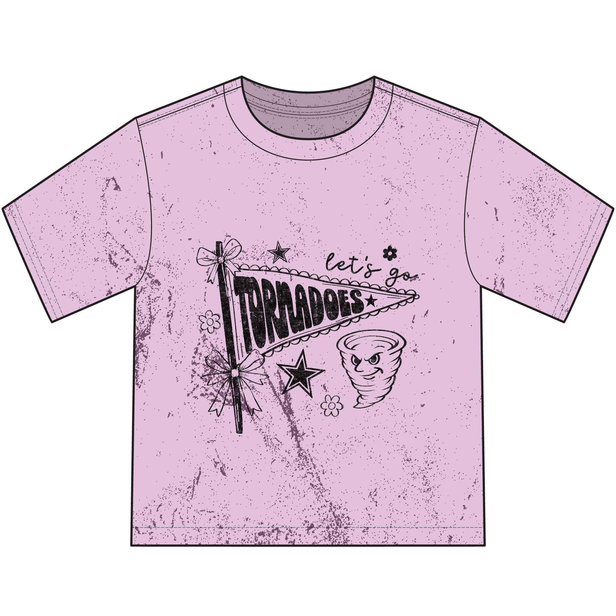 Let's Go Tornadoes Youth T-Shirt – Vintage School Spirit Tee