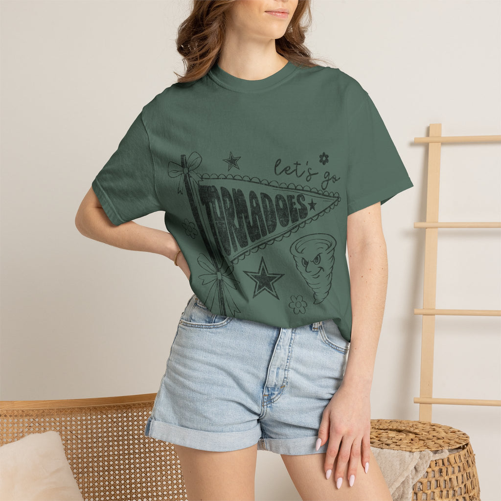 Let's Go Tornadoes Retro Graphic T-Shirt