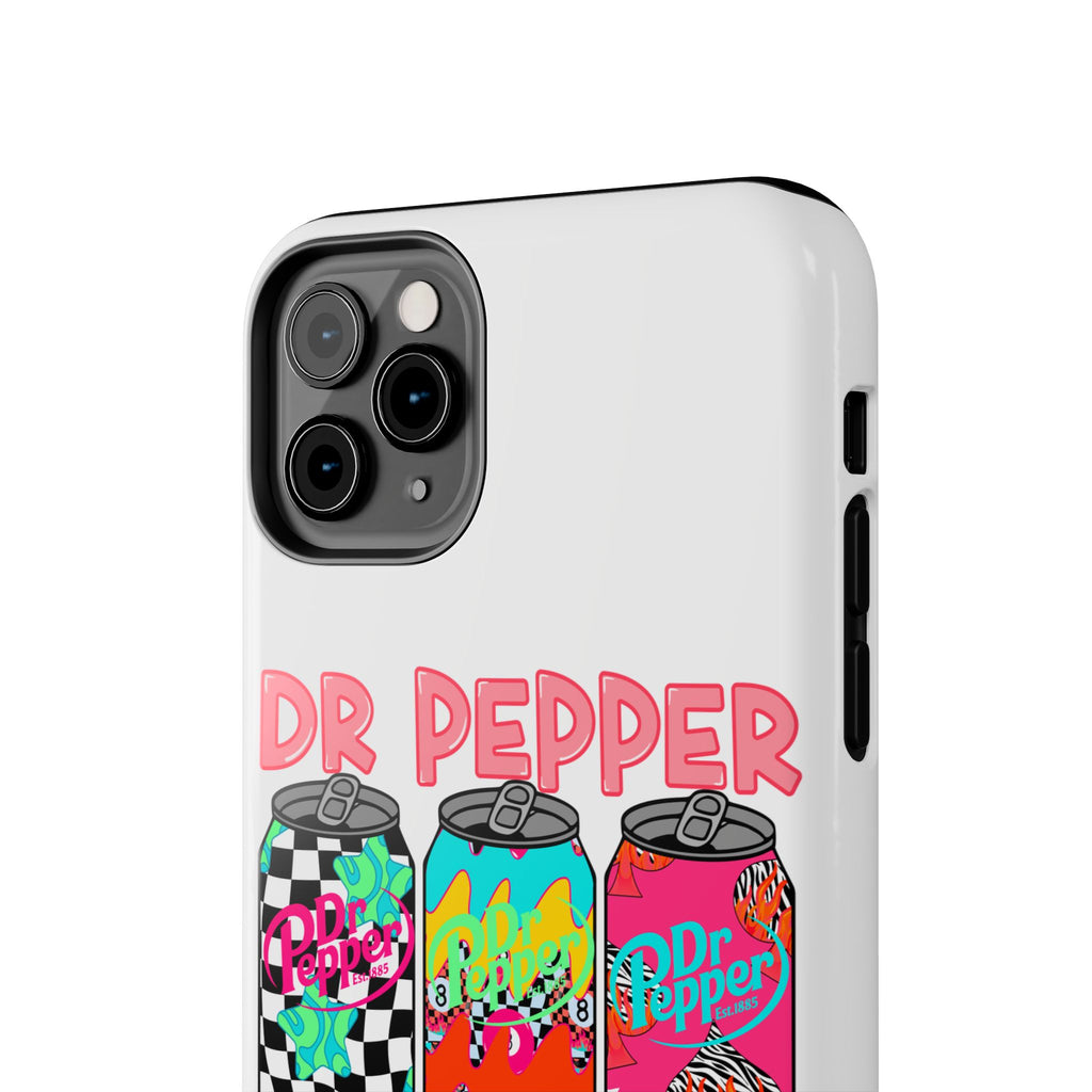 Dr Pepper Baddie Tough Phone Case — Retro Pop Soda Can Design