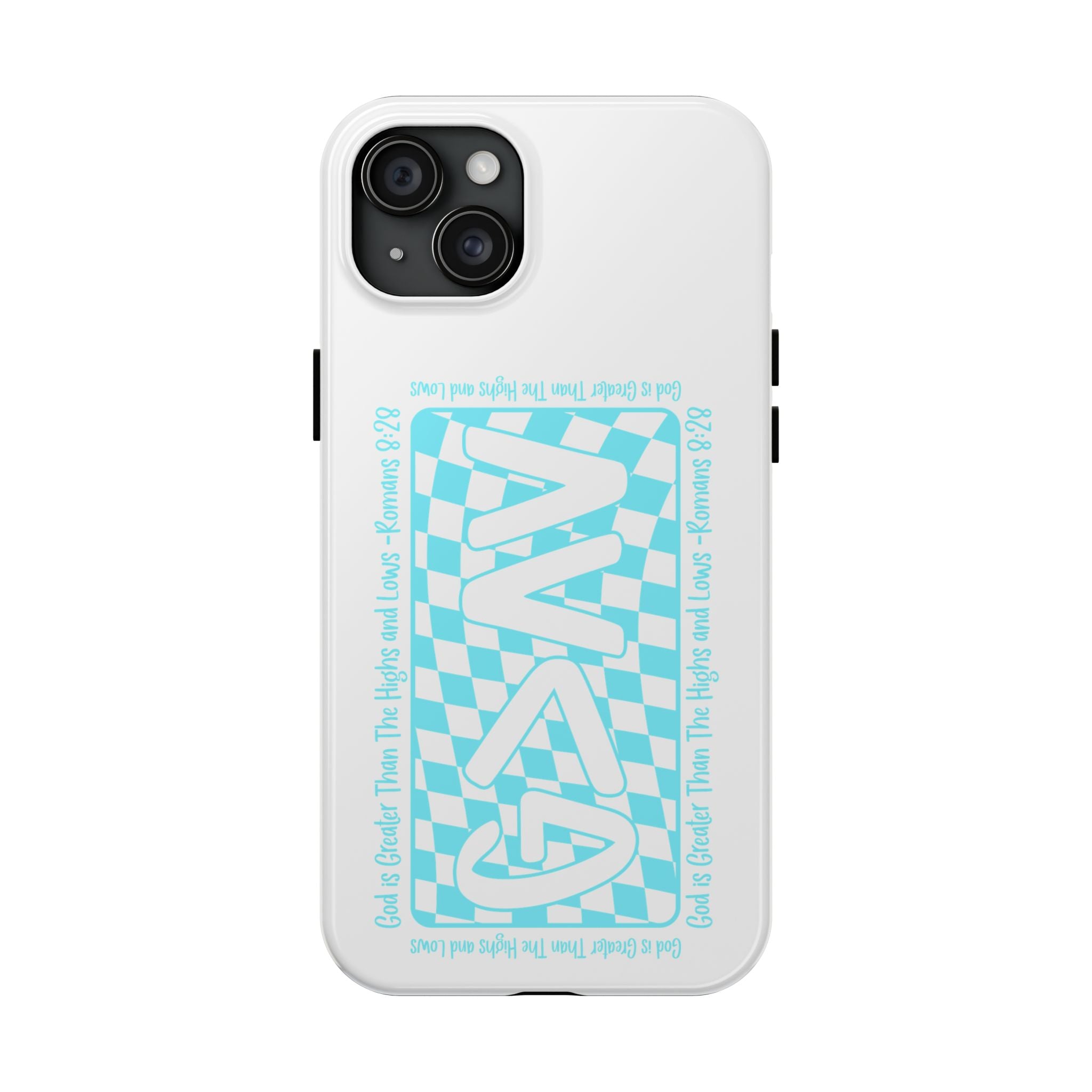 GAY Checkerboard Tough Phone Case — Pride Protective Phone Cover