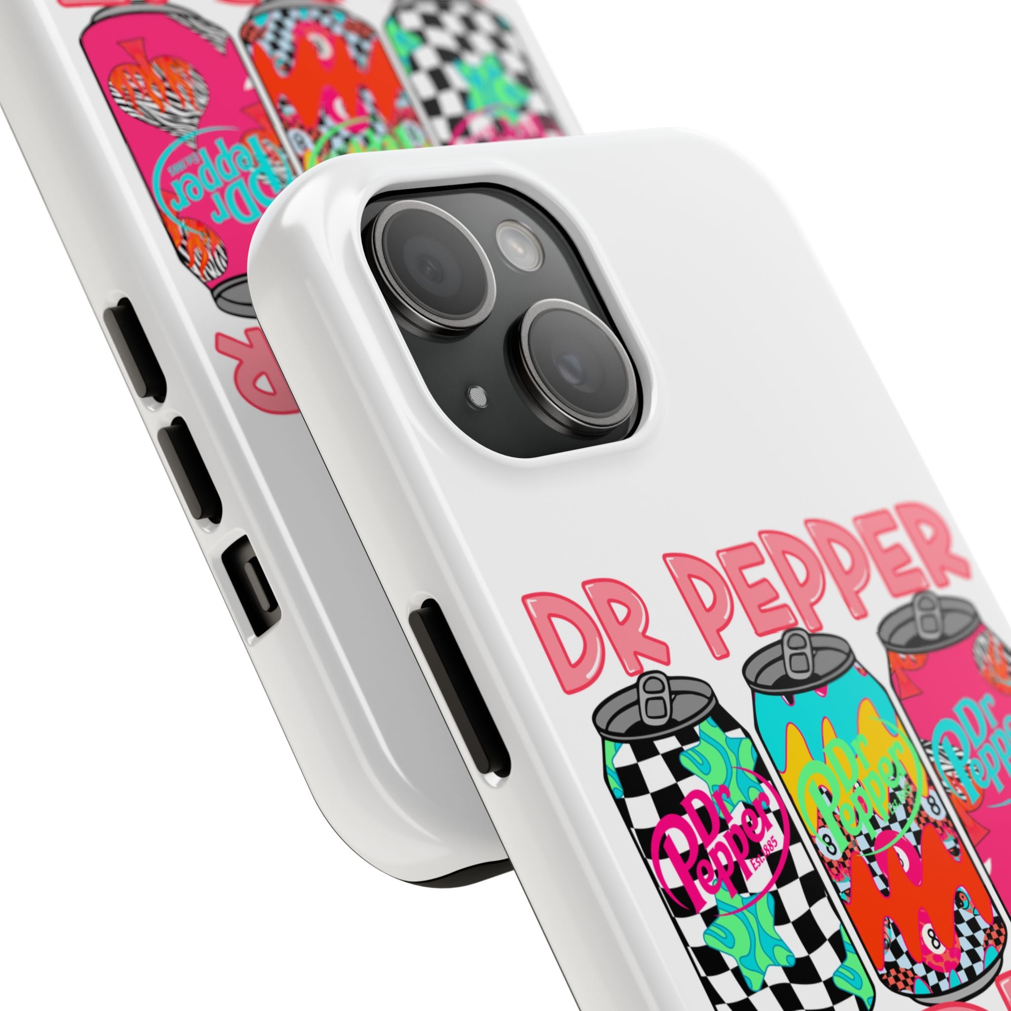 Dr Pepper Baddie Tough Phone Case — Retro Pop Soda Can Design