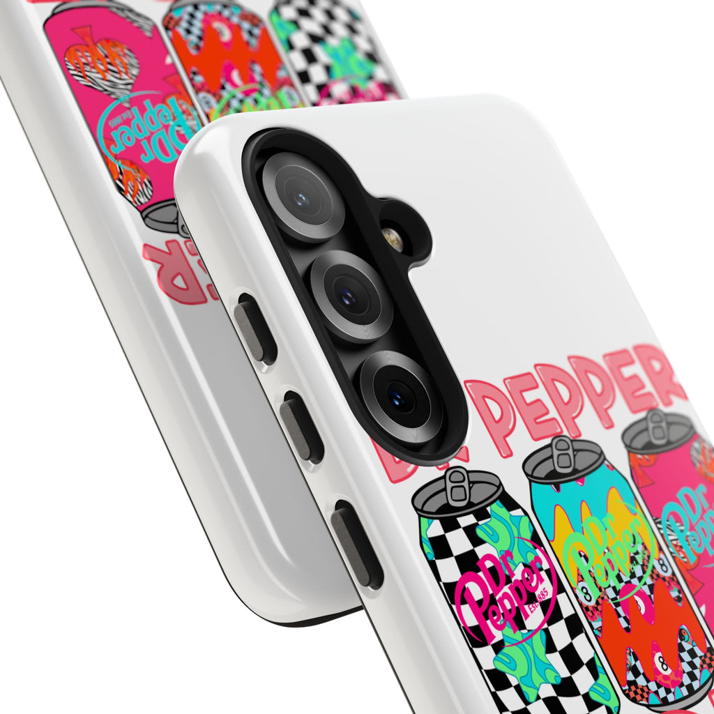 Dr Pepper Baddie Tough Phone Case — Retro Pop Soda Can Design