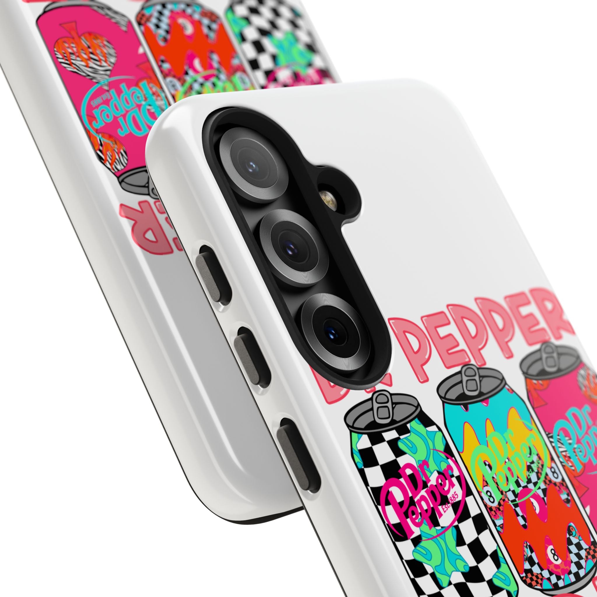Dr Pepper Baddie Tough Phone Case — Retro Pop Soda Can Design