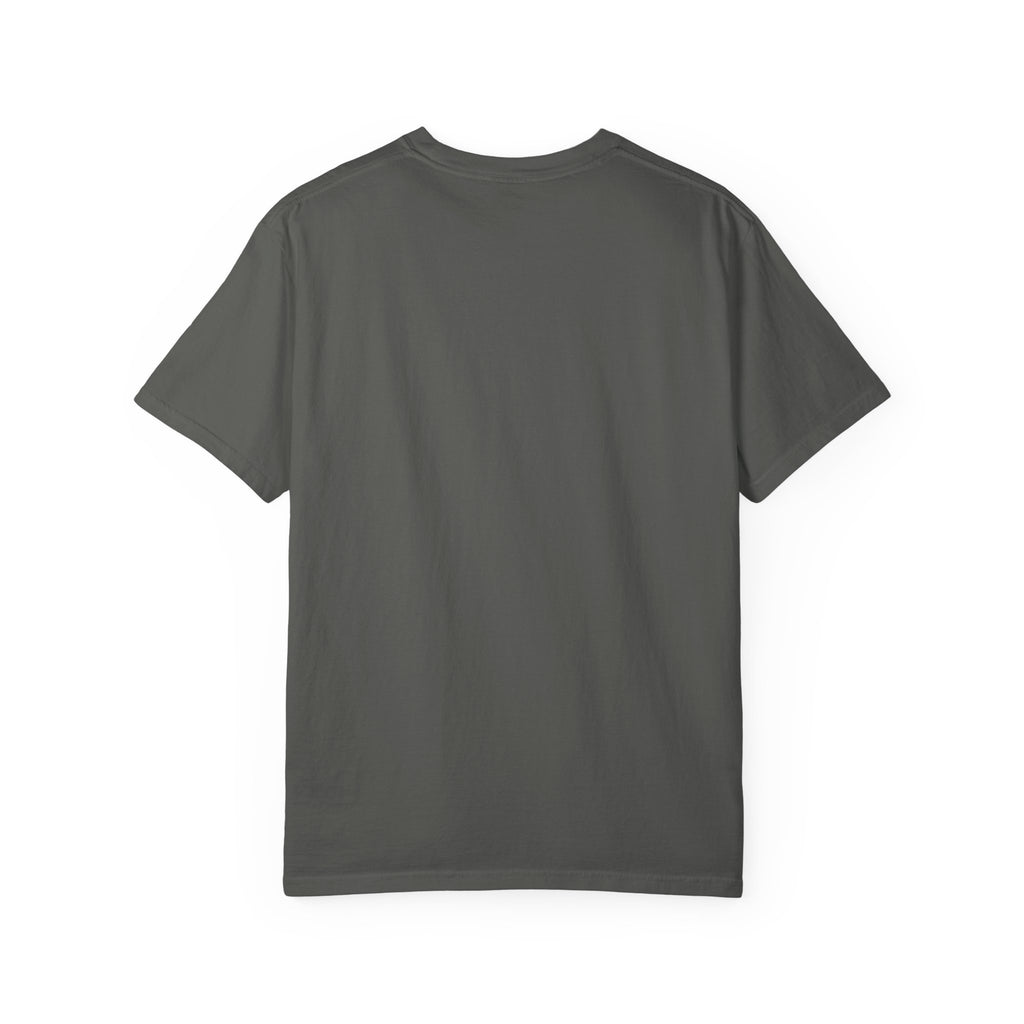 Lightning Bolt Graphic T‑Shirt — Retro Checker & Neon Stripe Design