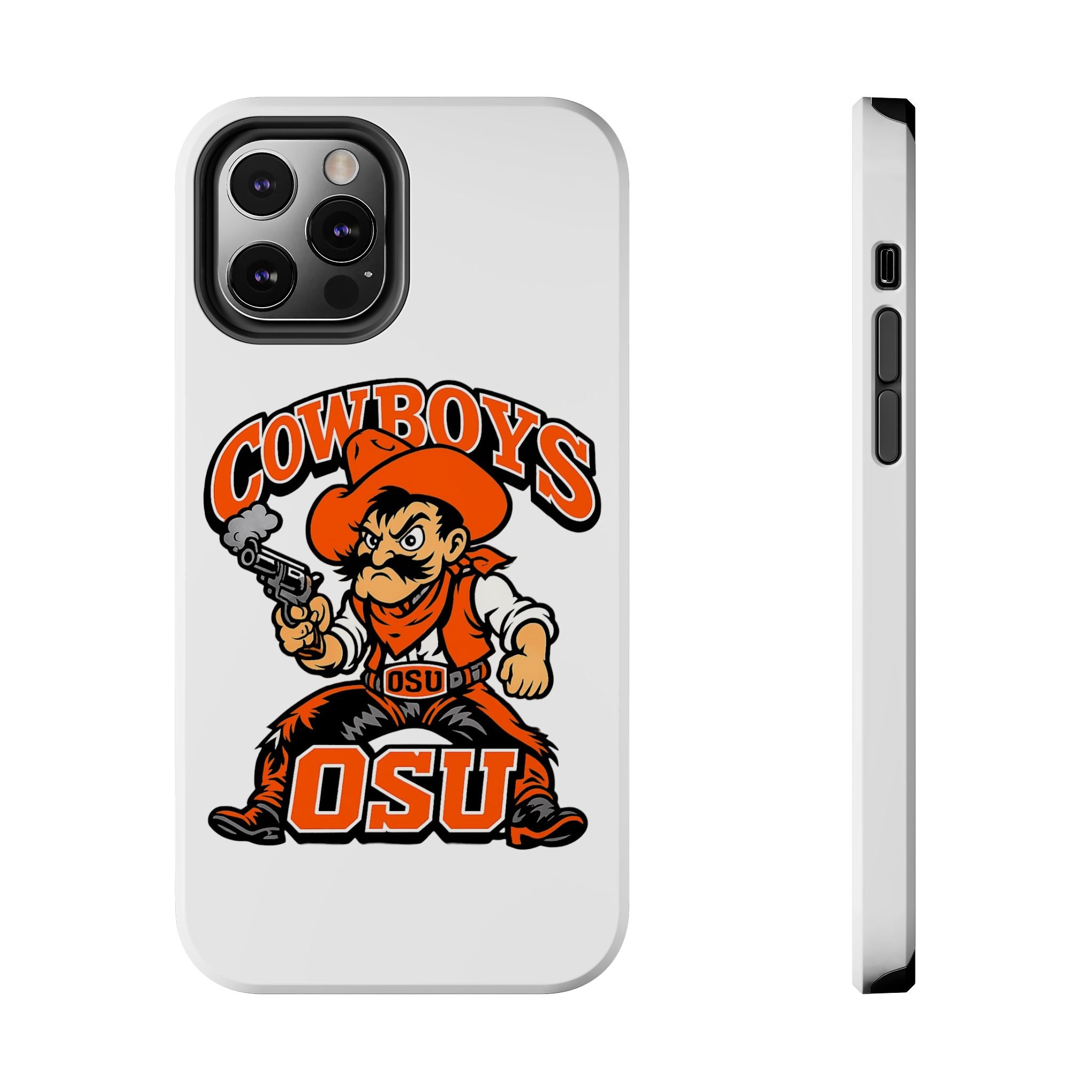 OSU Cowboys Tough Phone Case — Retro Mascot Protective Cover