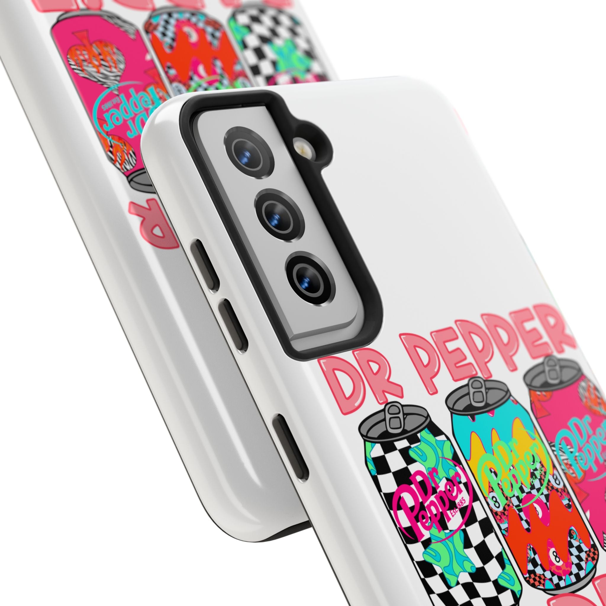 Dr Pepper Baddie Tough Phone Case — Retro Pop Soda Can Design