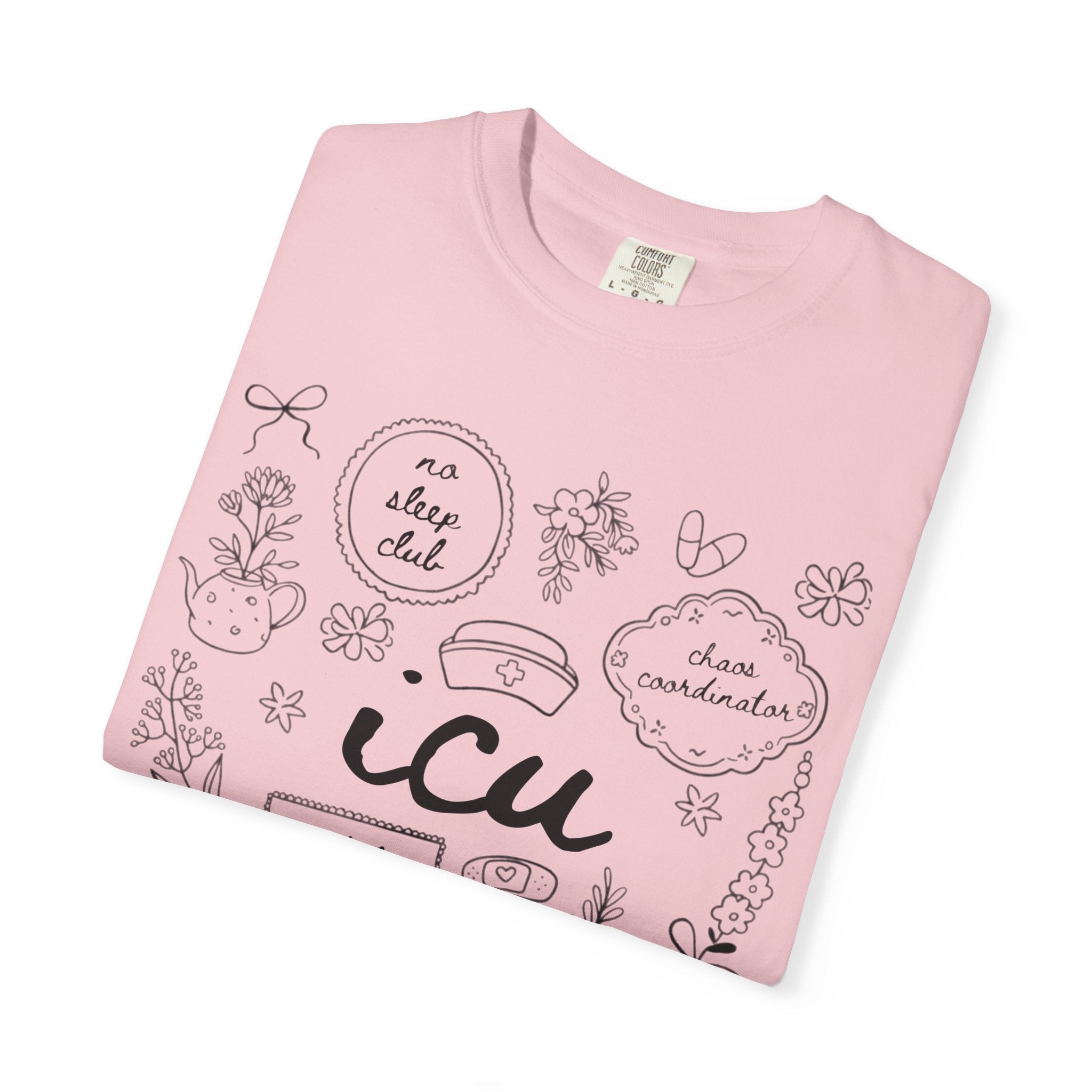 ICU Unisex Garment-Dyed T-shirt