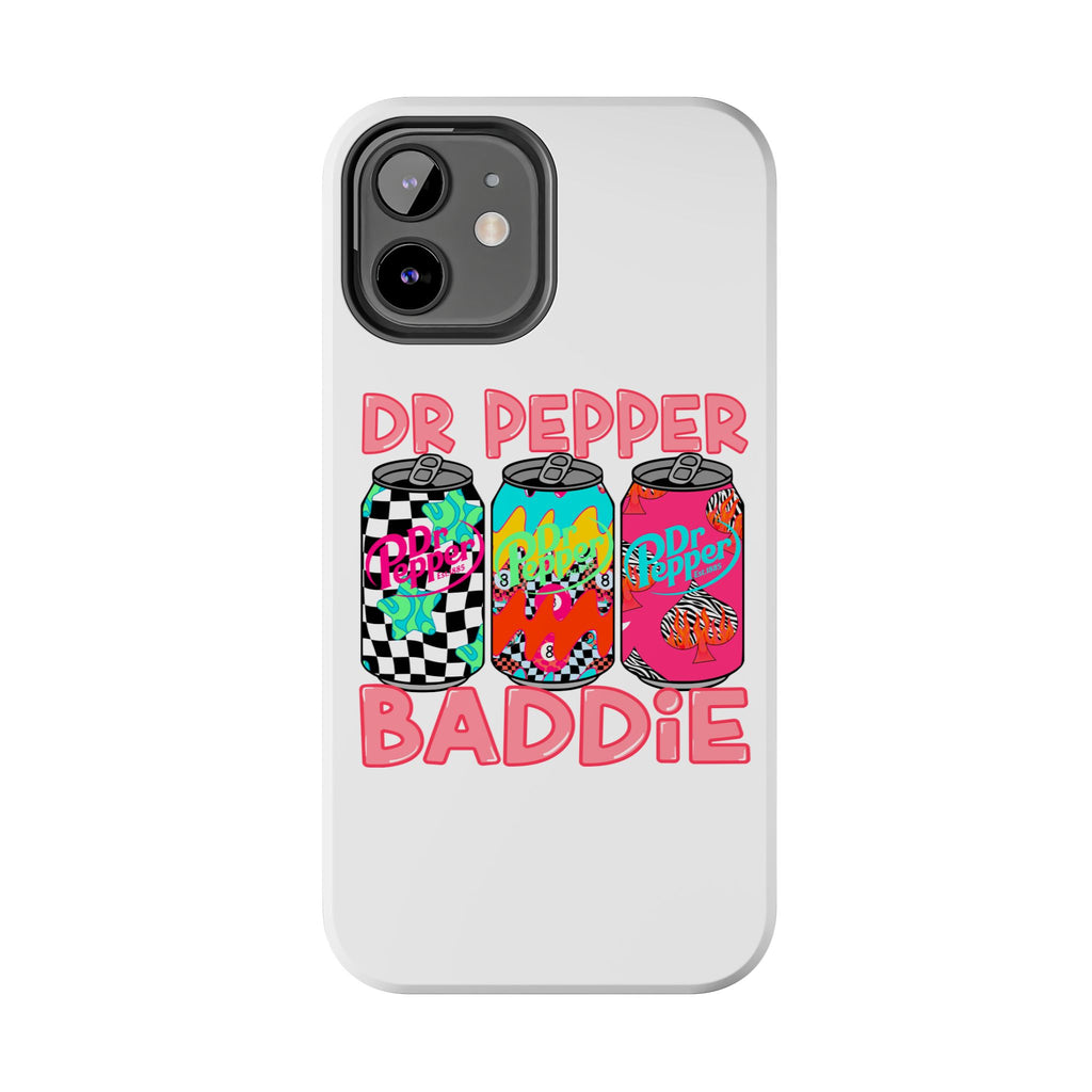Dr Pepper Baddie Tough Phone Case — Retro Pop Soda Can Design