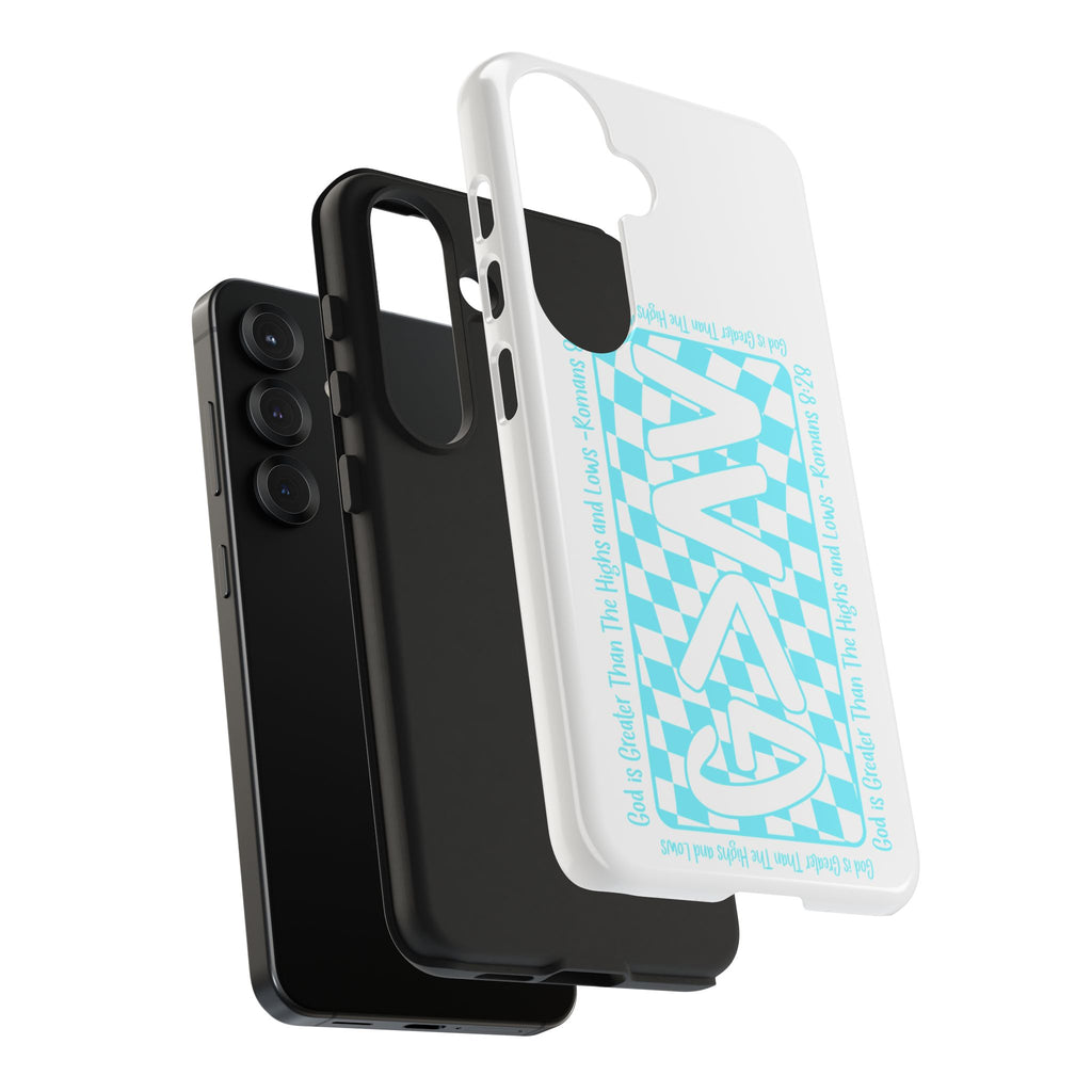 GAY Checkerboard Tough Phone Case — Pride Protective Phone Cover