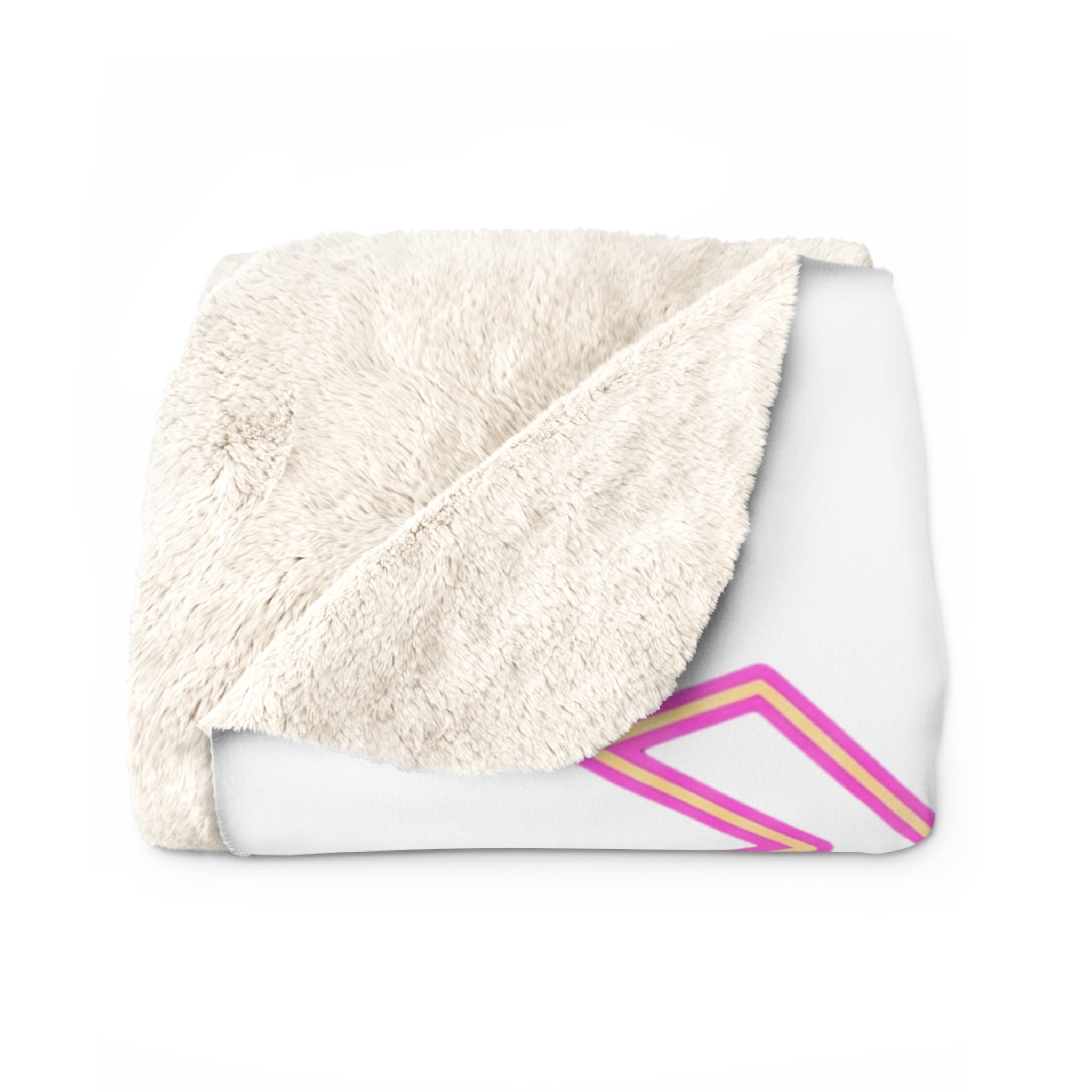 Sherpa Blanket — "Made to Shine" Christian Fleece Throw (Matthew 5:16)
