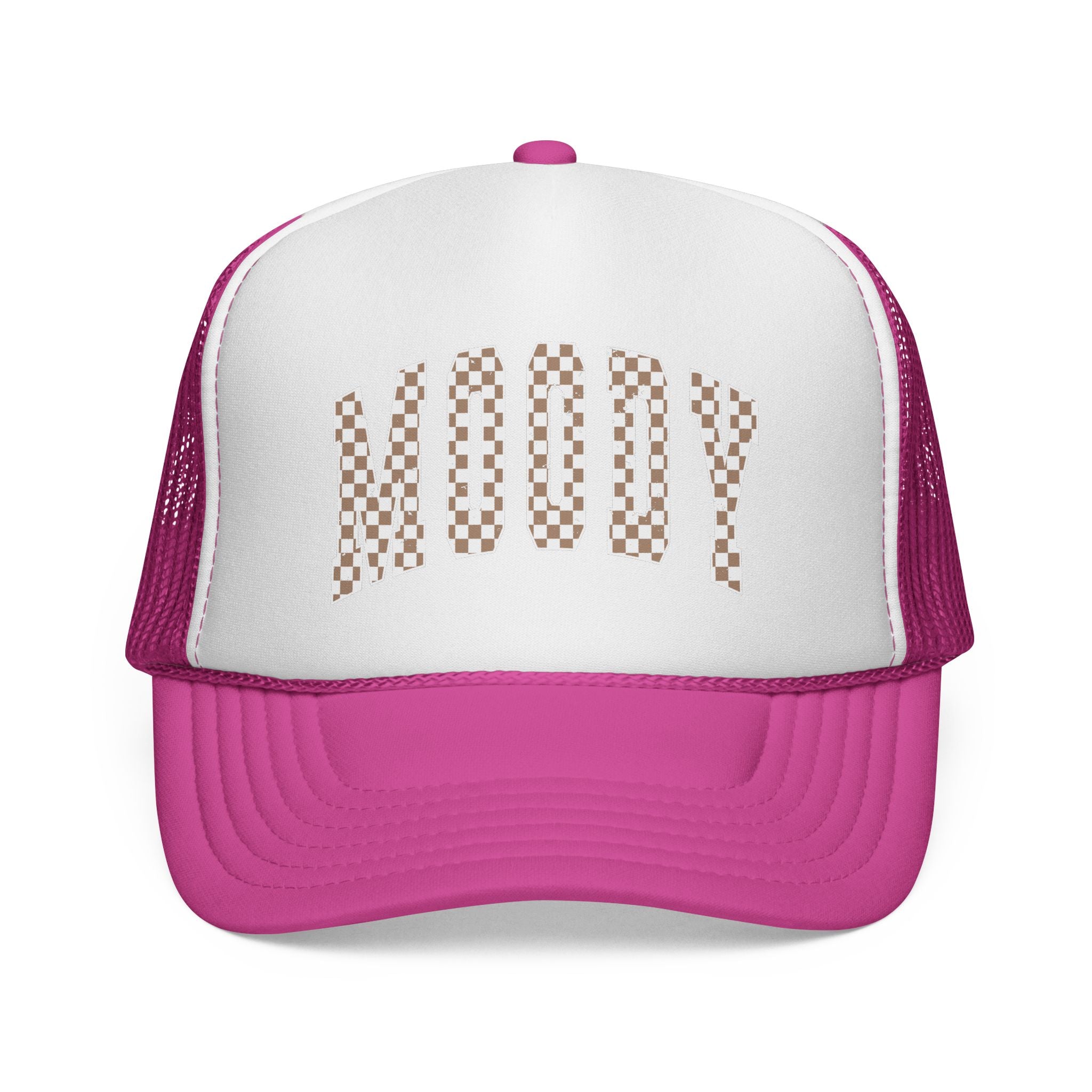 Moody Checkerboard Trucker Cap