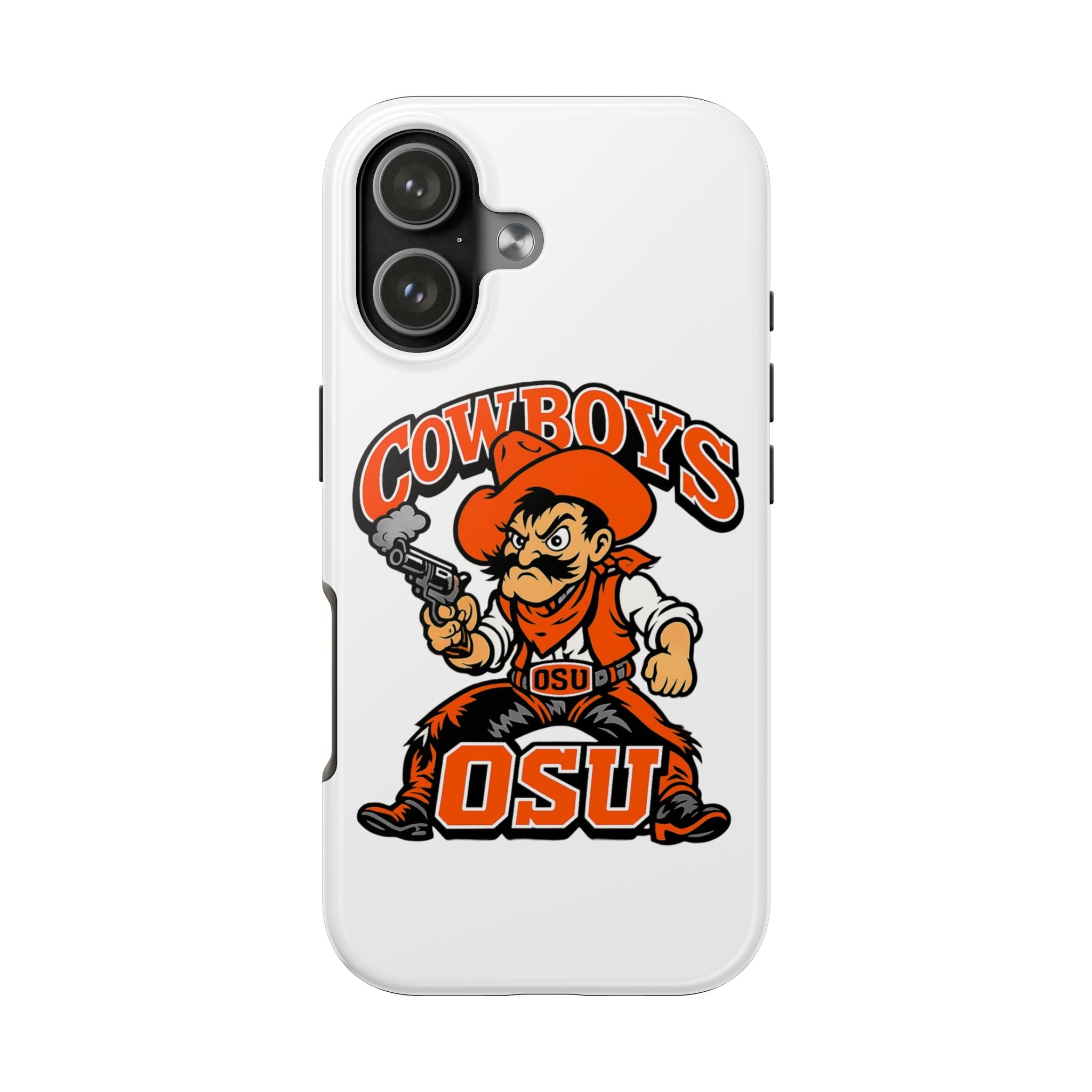 OSU Cowboys Tough Phone Case — Retro Mascot Protective Cover