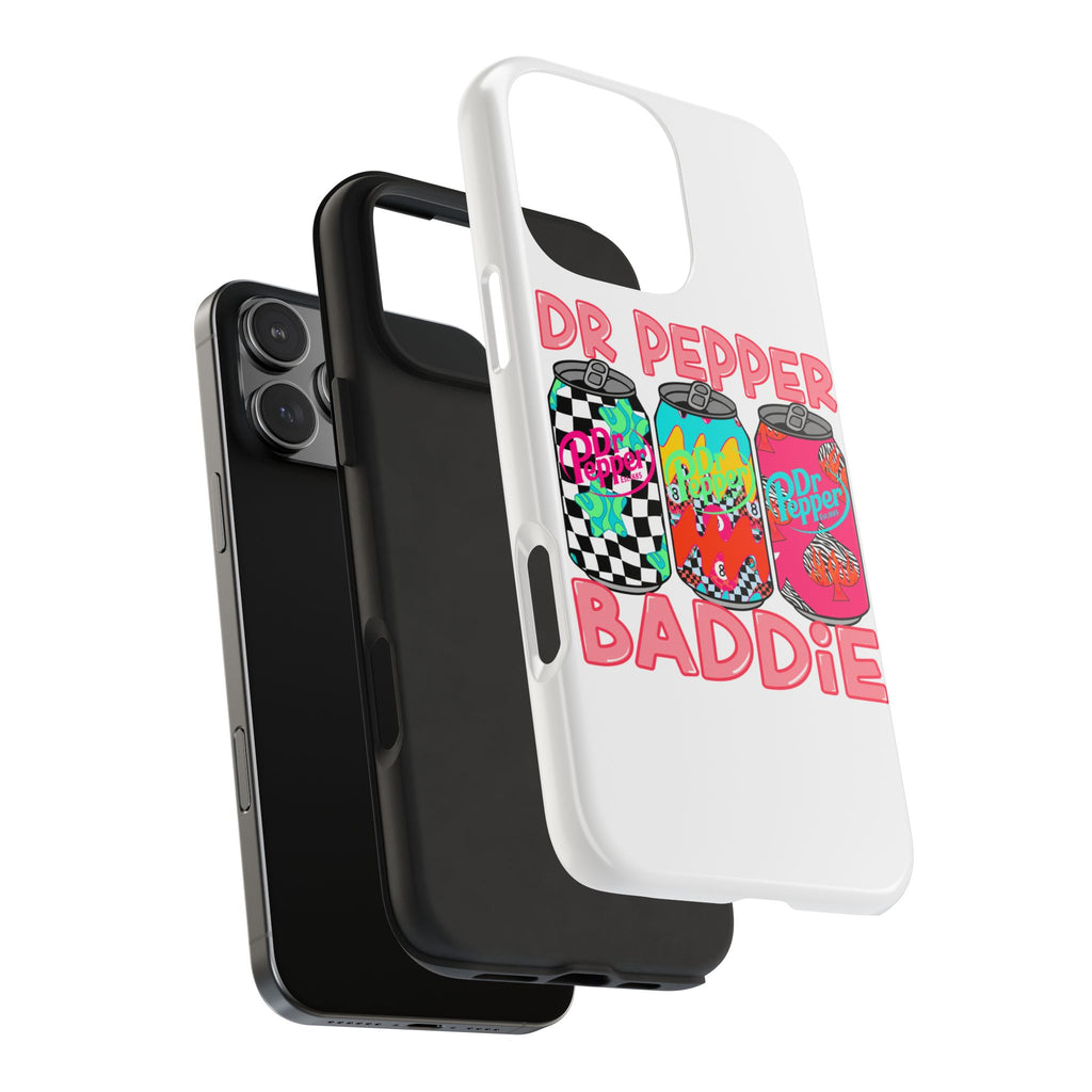 Dr Pepper Baddie Tough Phone Case — Retro Pop Soda Can Design